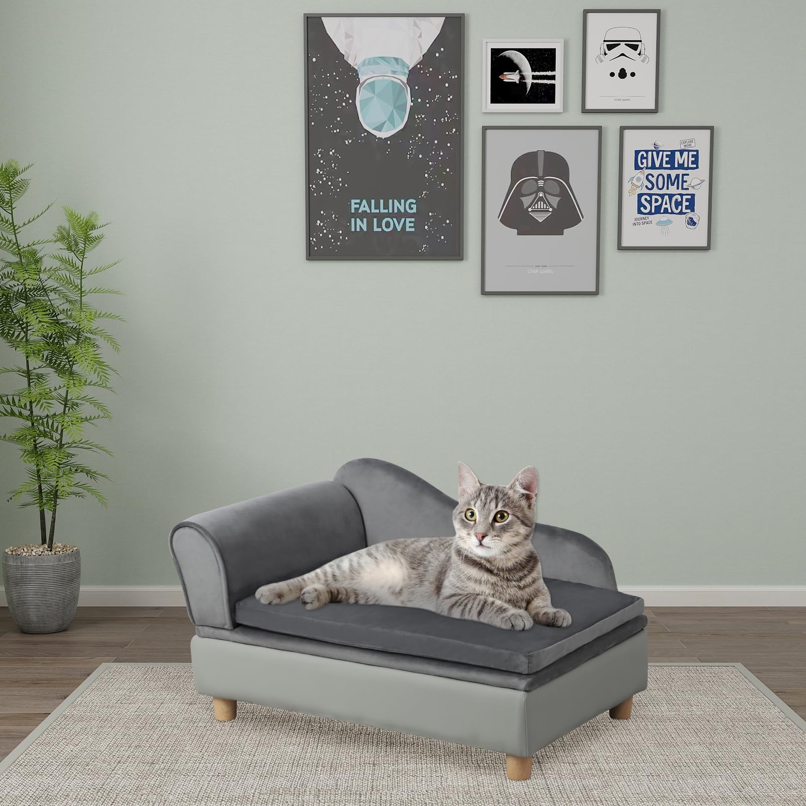 Pet Sofa Bed with Storage