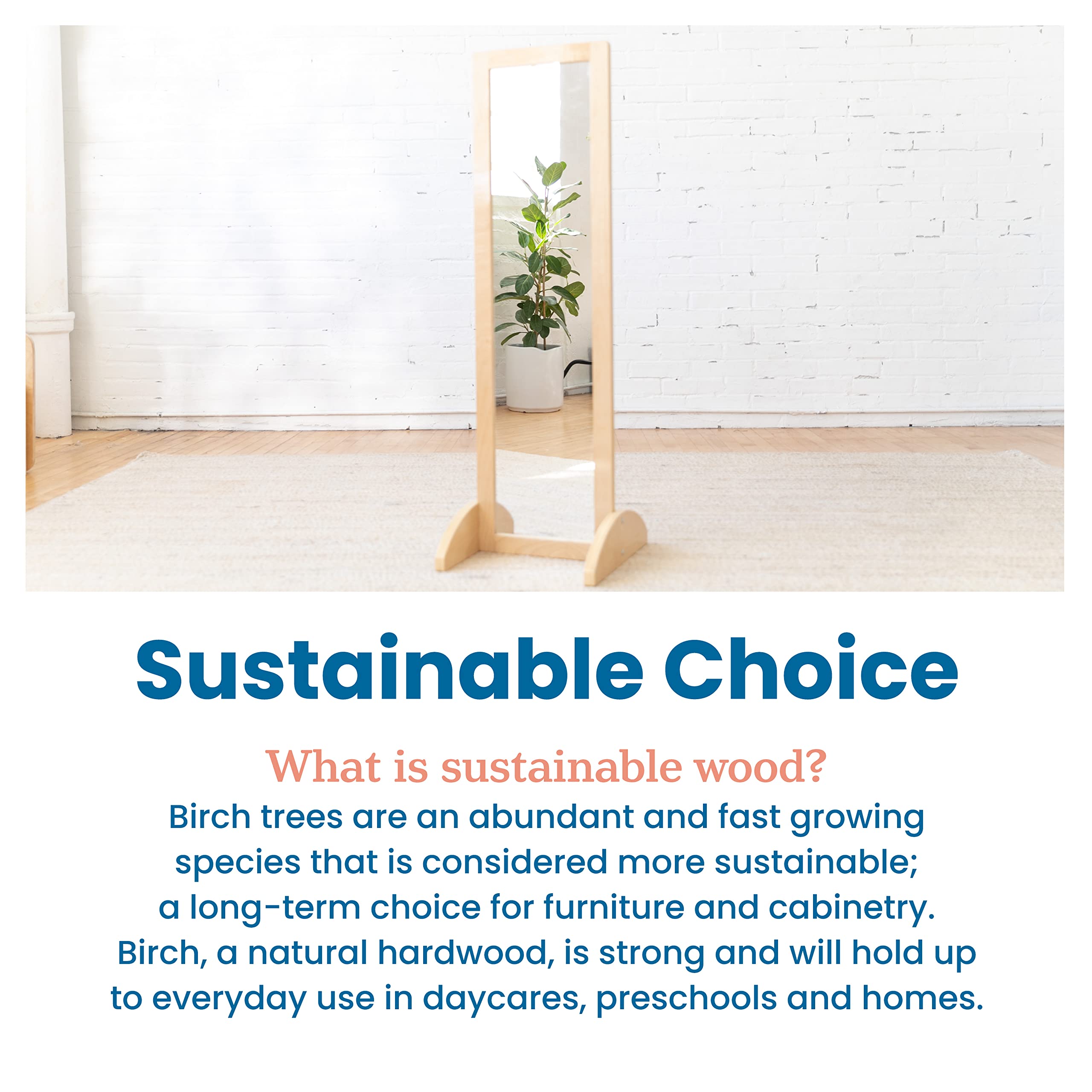 Bi-Directional Kids Mirror