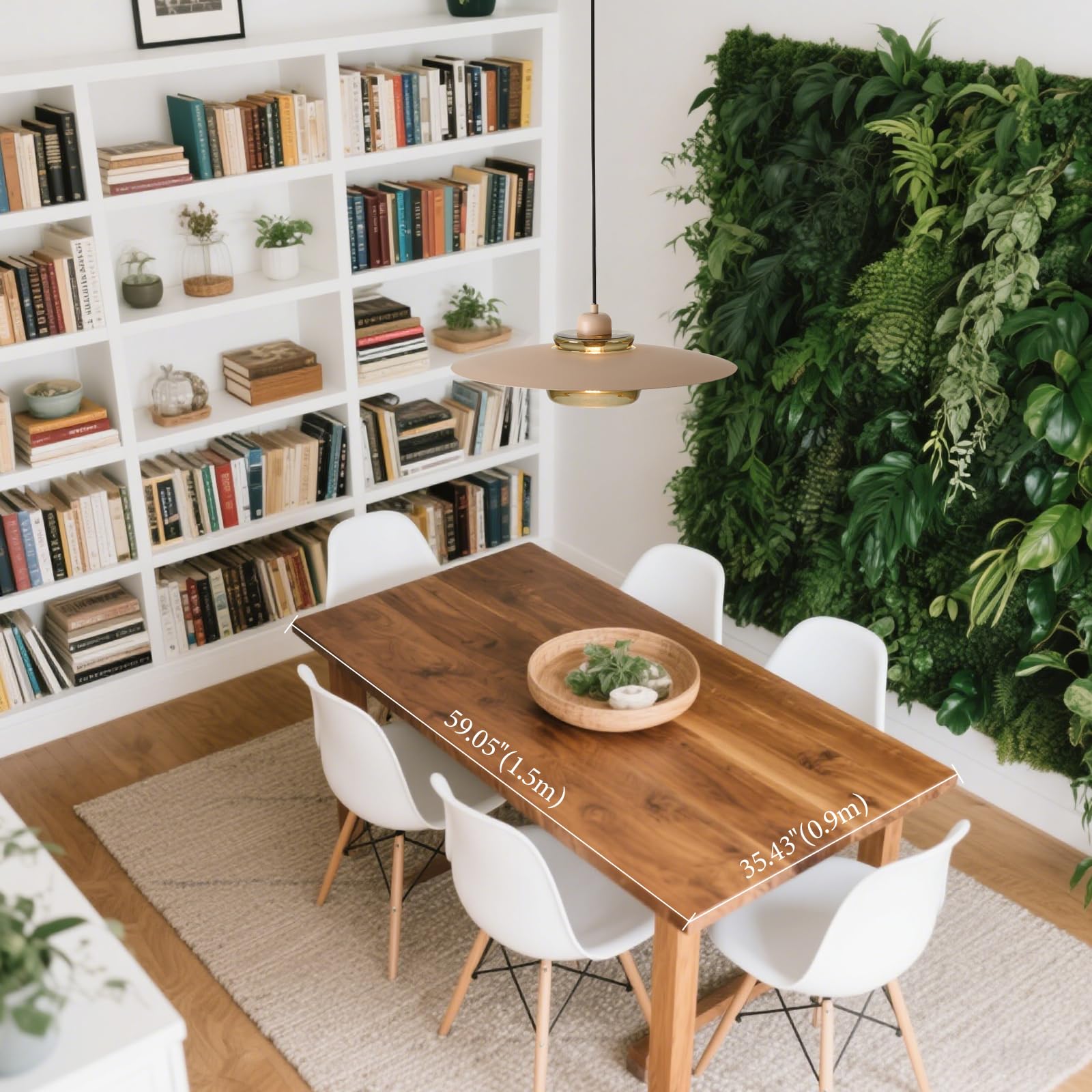 Modern Pendant Light with Olive Green Glass Shade