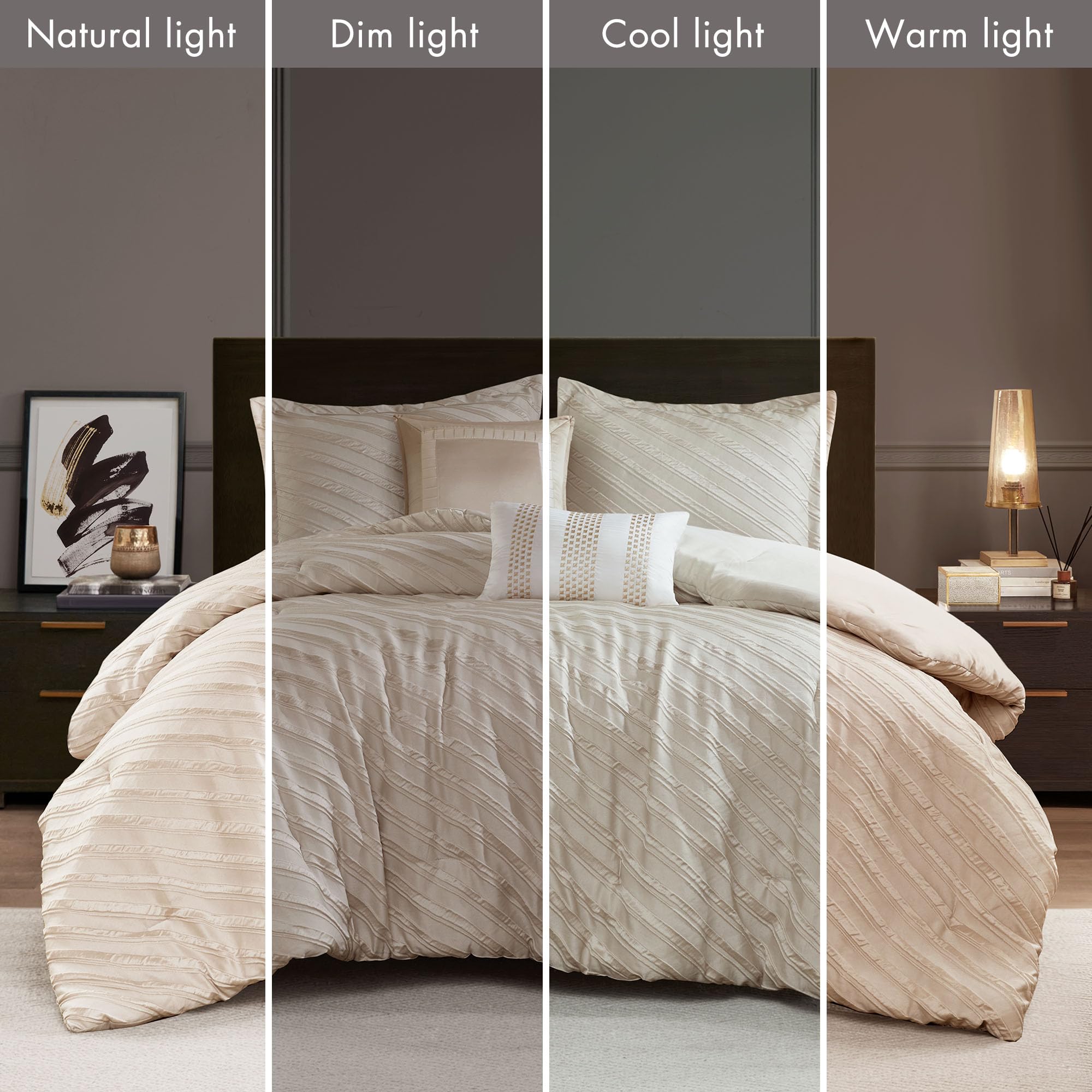 Riva Jacquard Comforter Set - California King