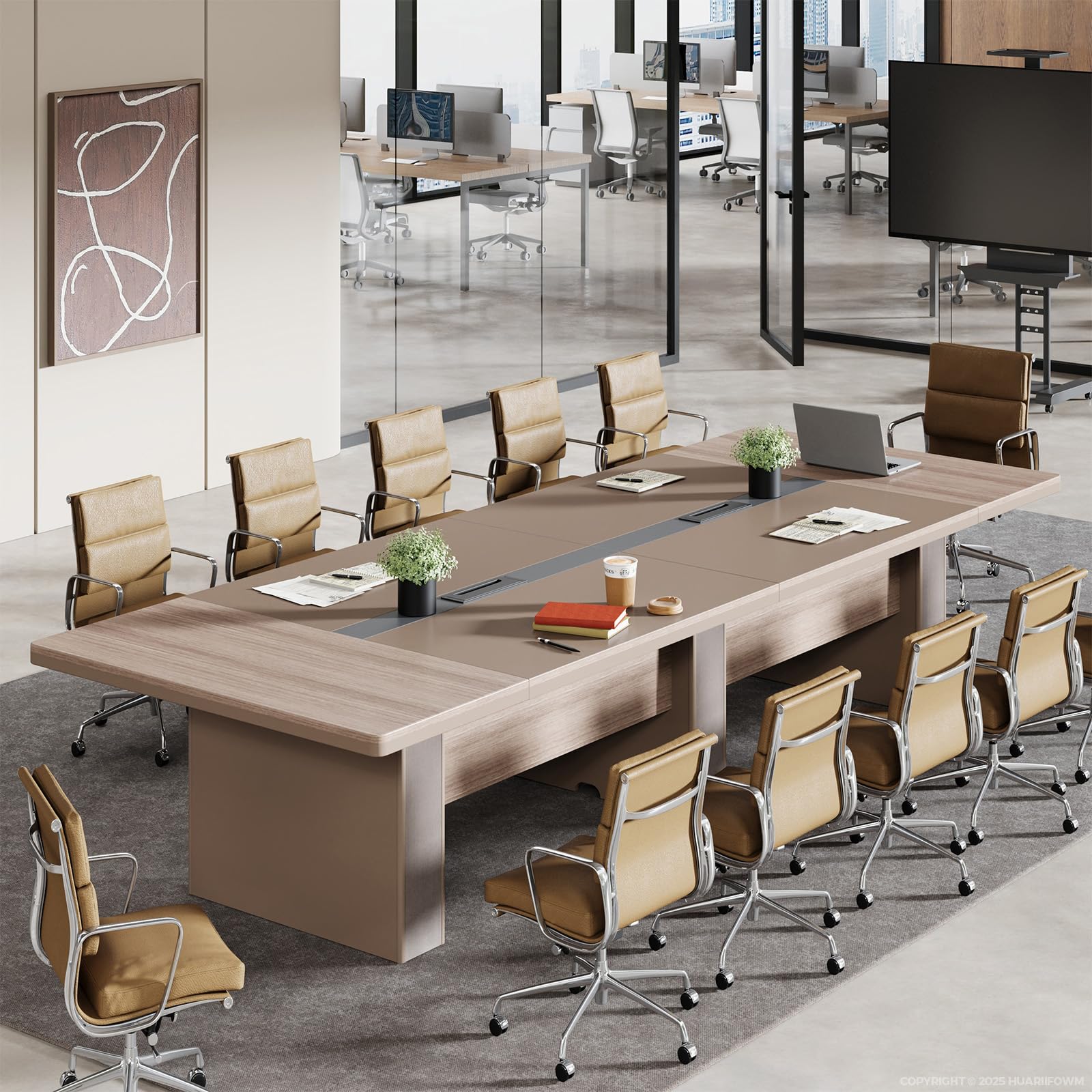 142" Conference Table for 10-12 People