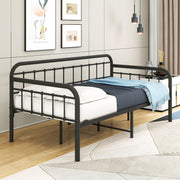 Metal Daybed Frame with Heavy Duty Slats - Twin