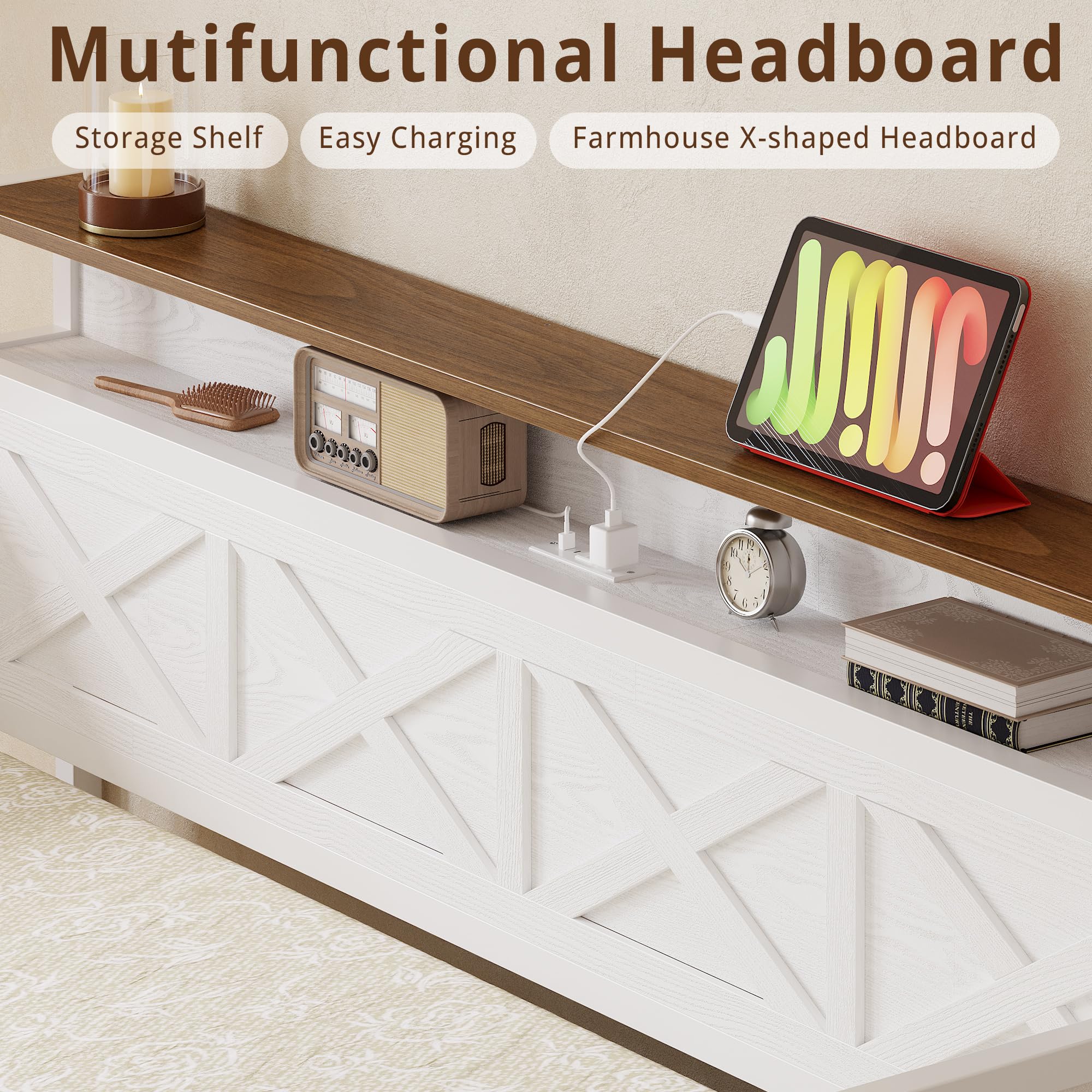 Daybed with Trundle and Charging Station