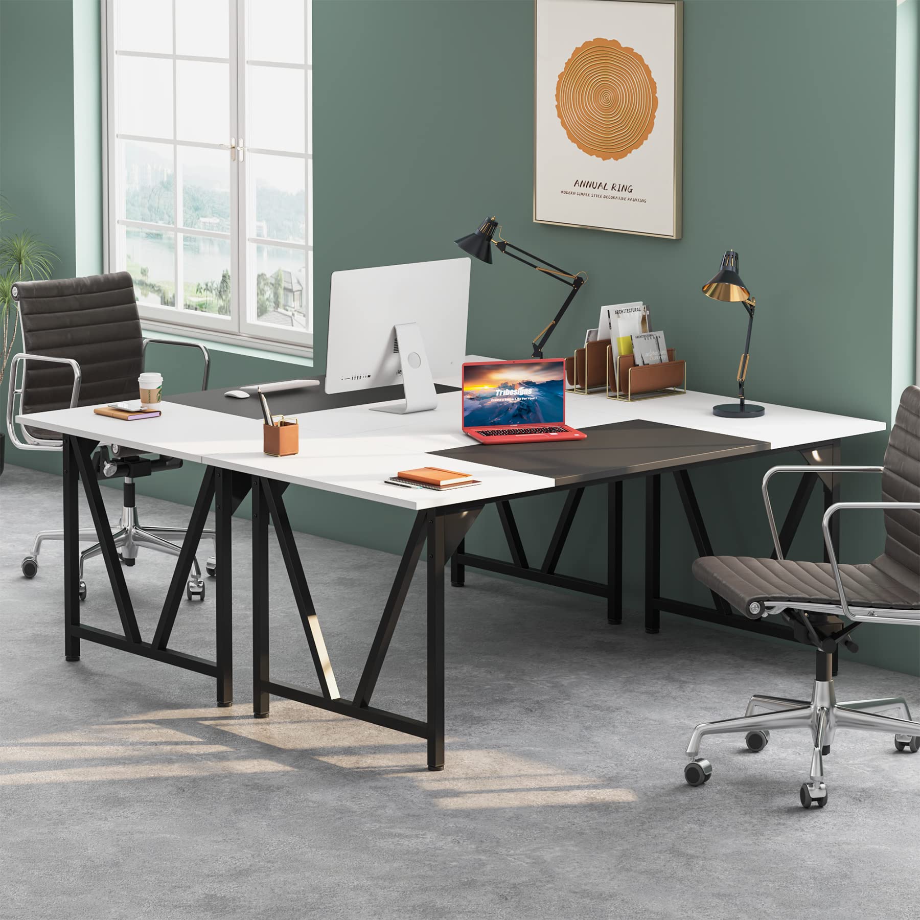 6FT Conference Table with Splicing Board