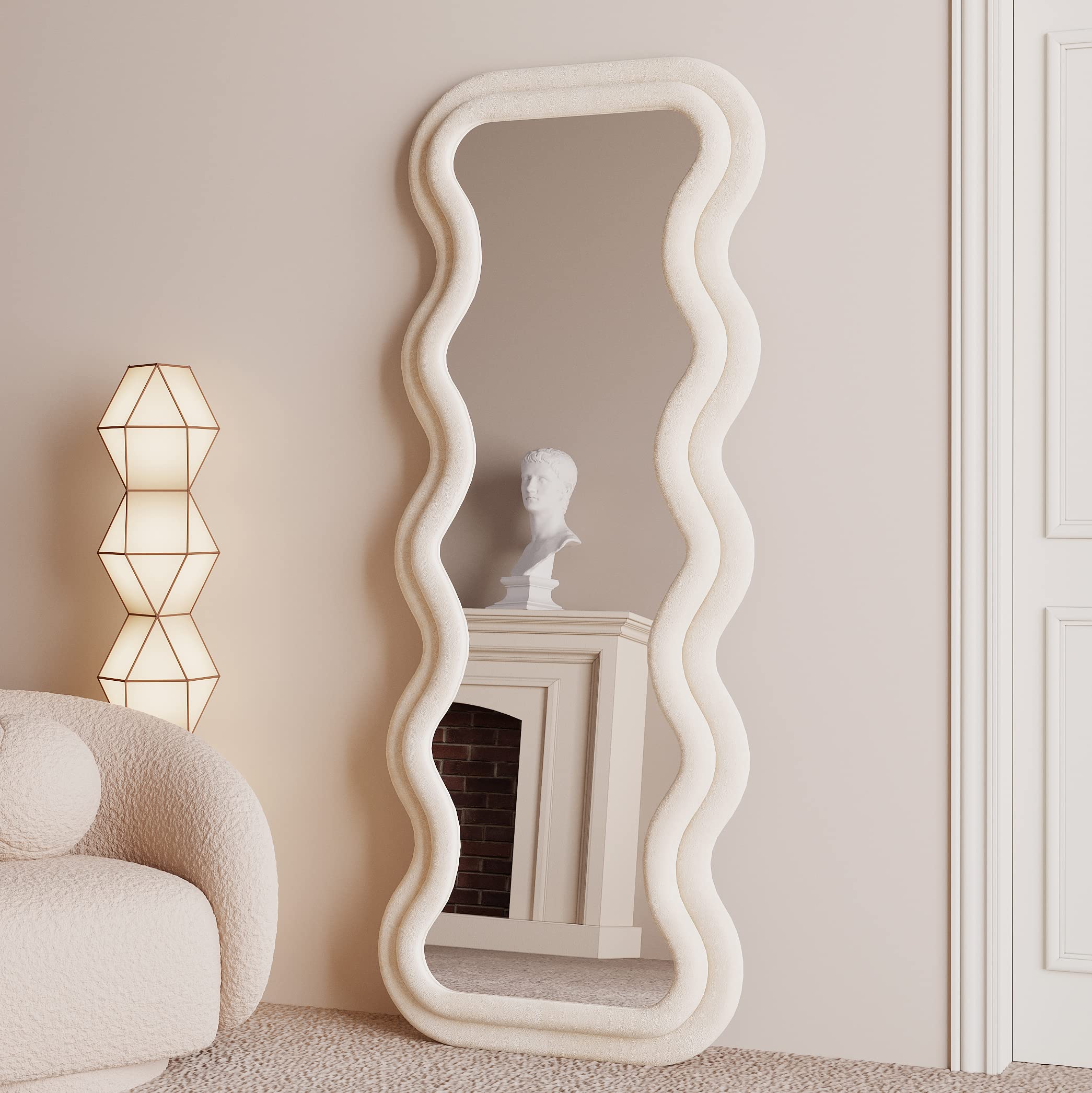 Full Length Wavy Mirror 63x24