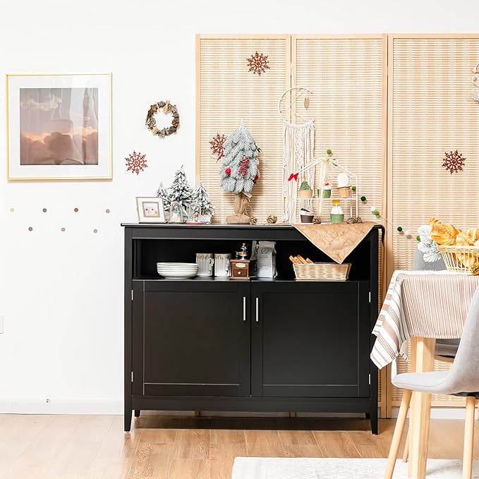 Farmhouse Sideboard Buffet Cabinet with Storage