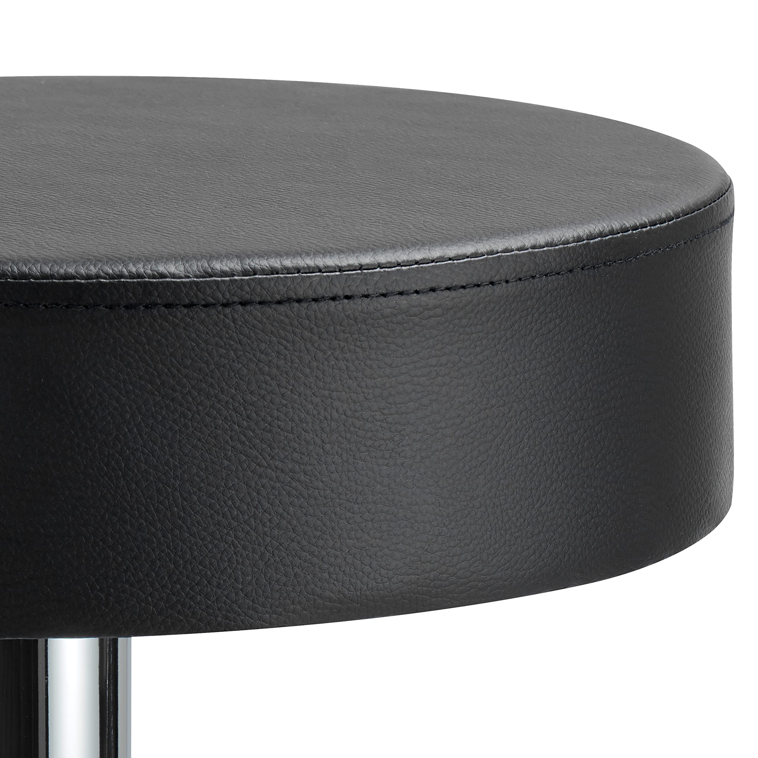 Modern Swivel Bar Stools Set of 2 - Counter Height Adjustable