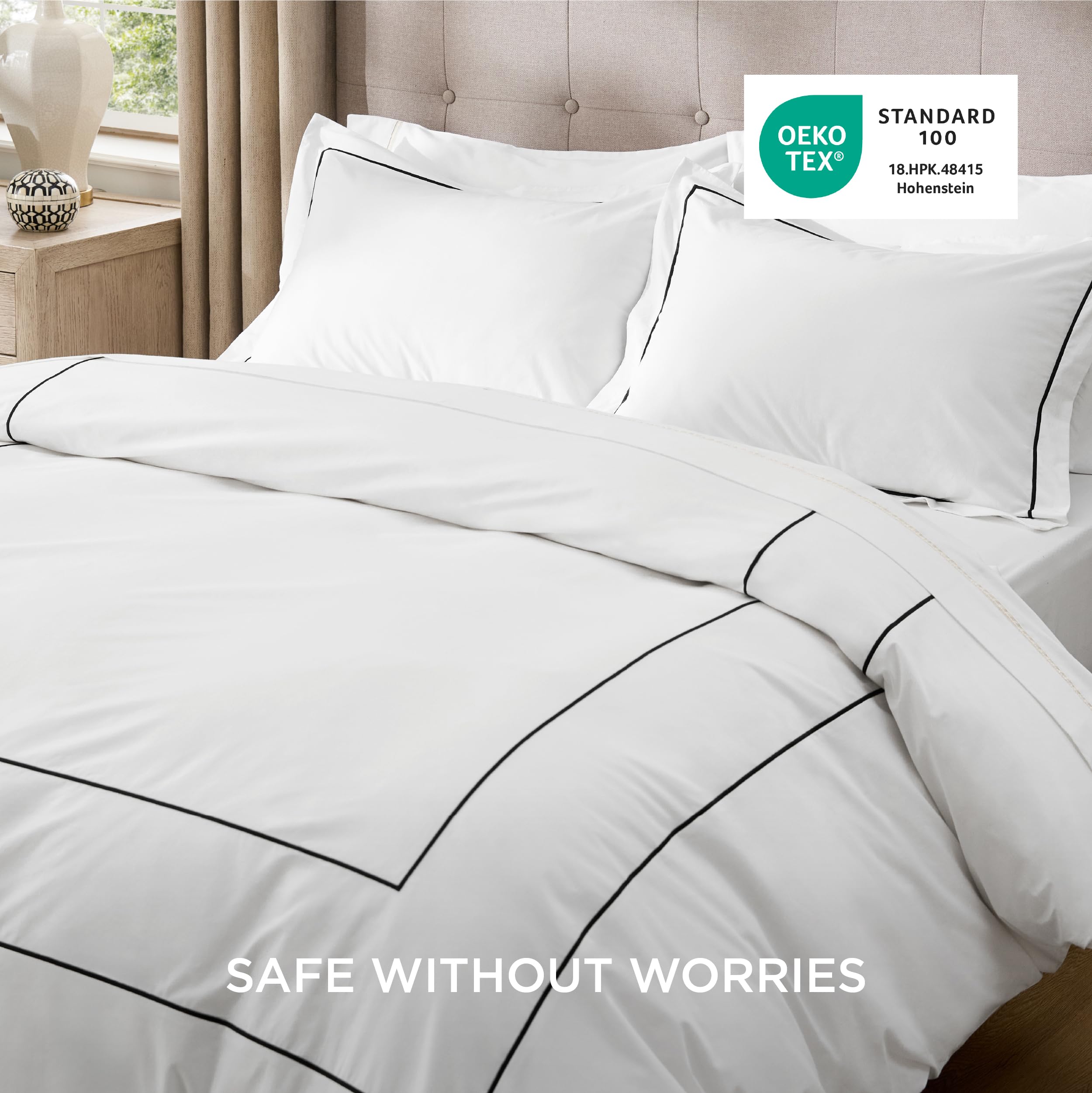 Cotton Embroidery Duvet Cover Set King