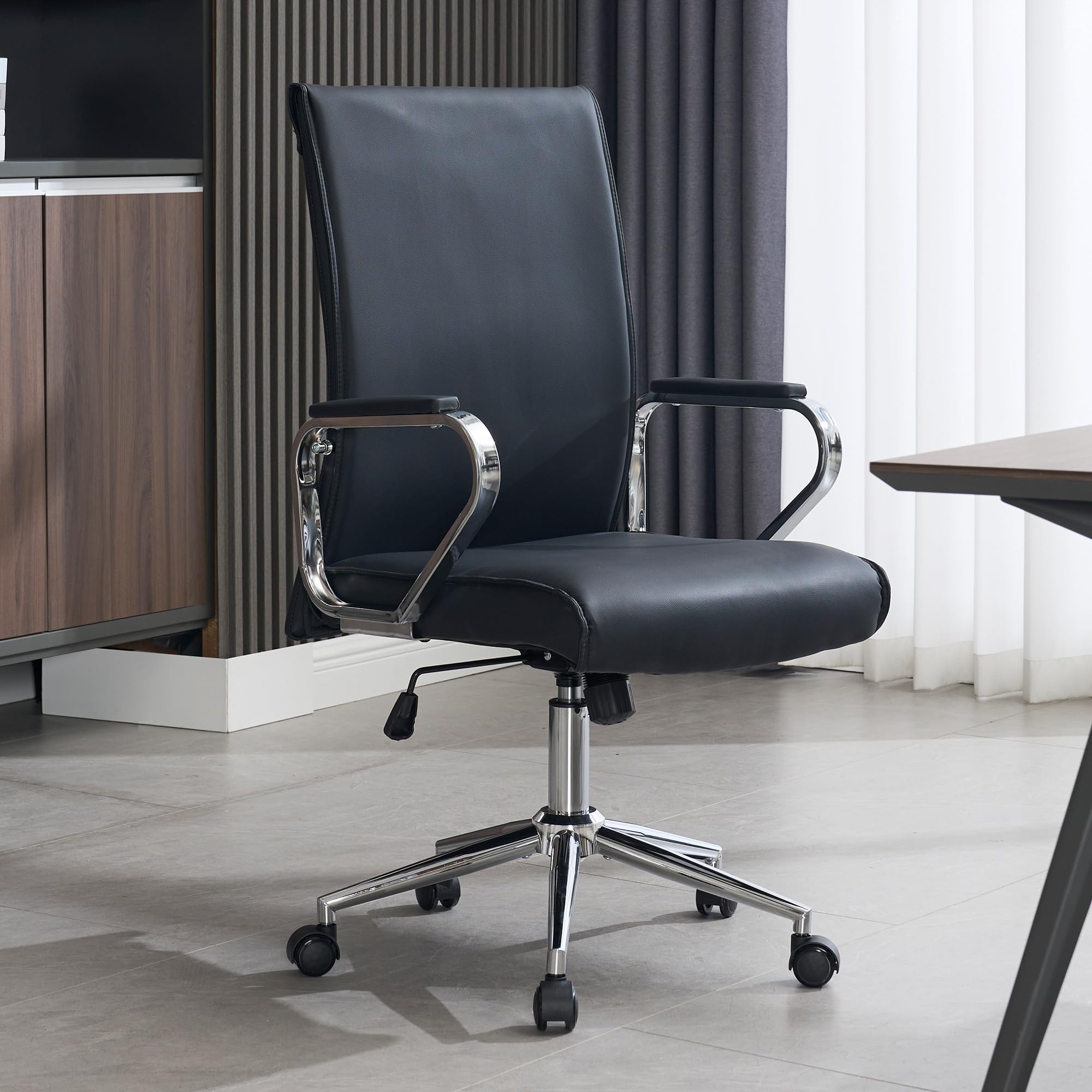 Ergonomic Leather Office Chair