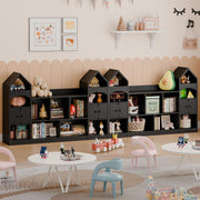 Castle Shape Children's Bookshelf Storage Organizer