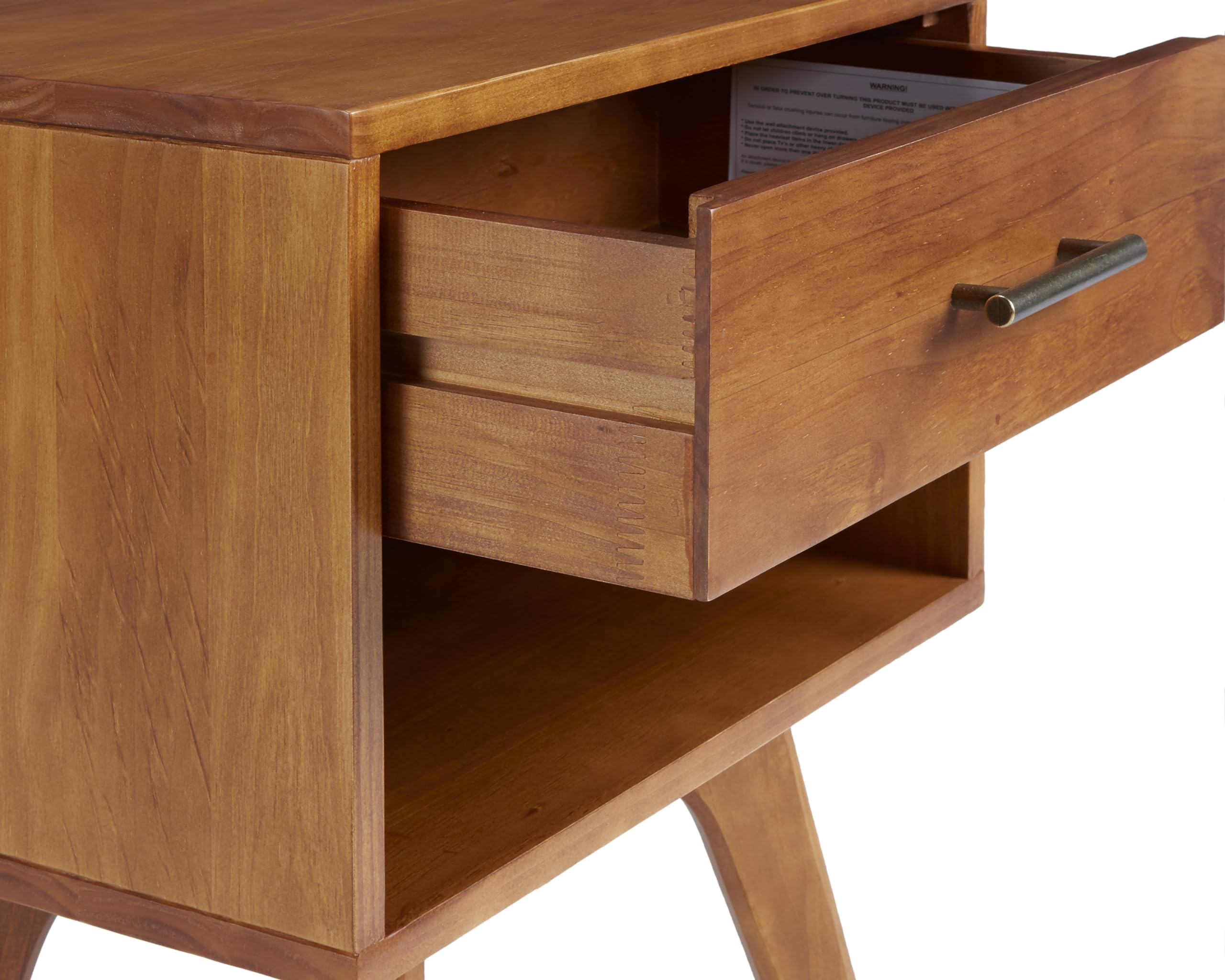 Mid Century Modern One Drawer Nightstand