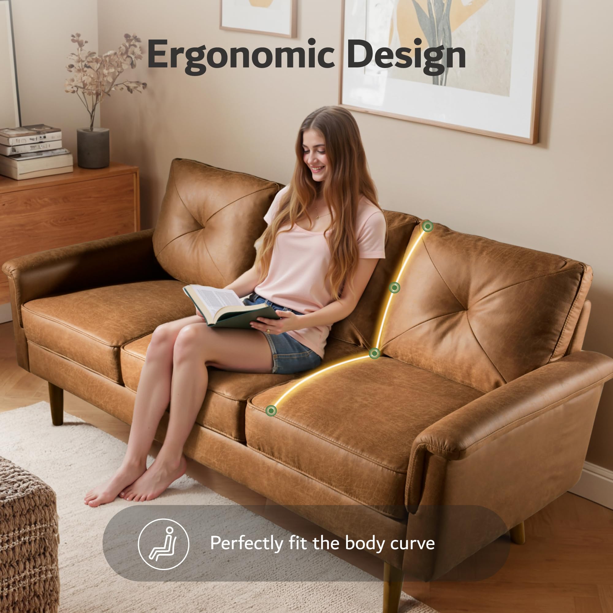 3 Seater Sofa with Deep Seat