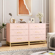 3-Drawer Wooden Dresser for Bedroom Storage