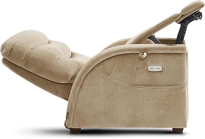 Electric Zero Gravity Recliner with Adjustable Headrest