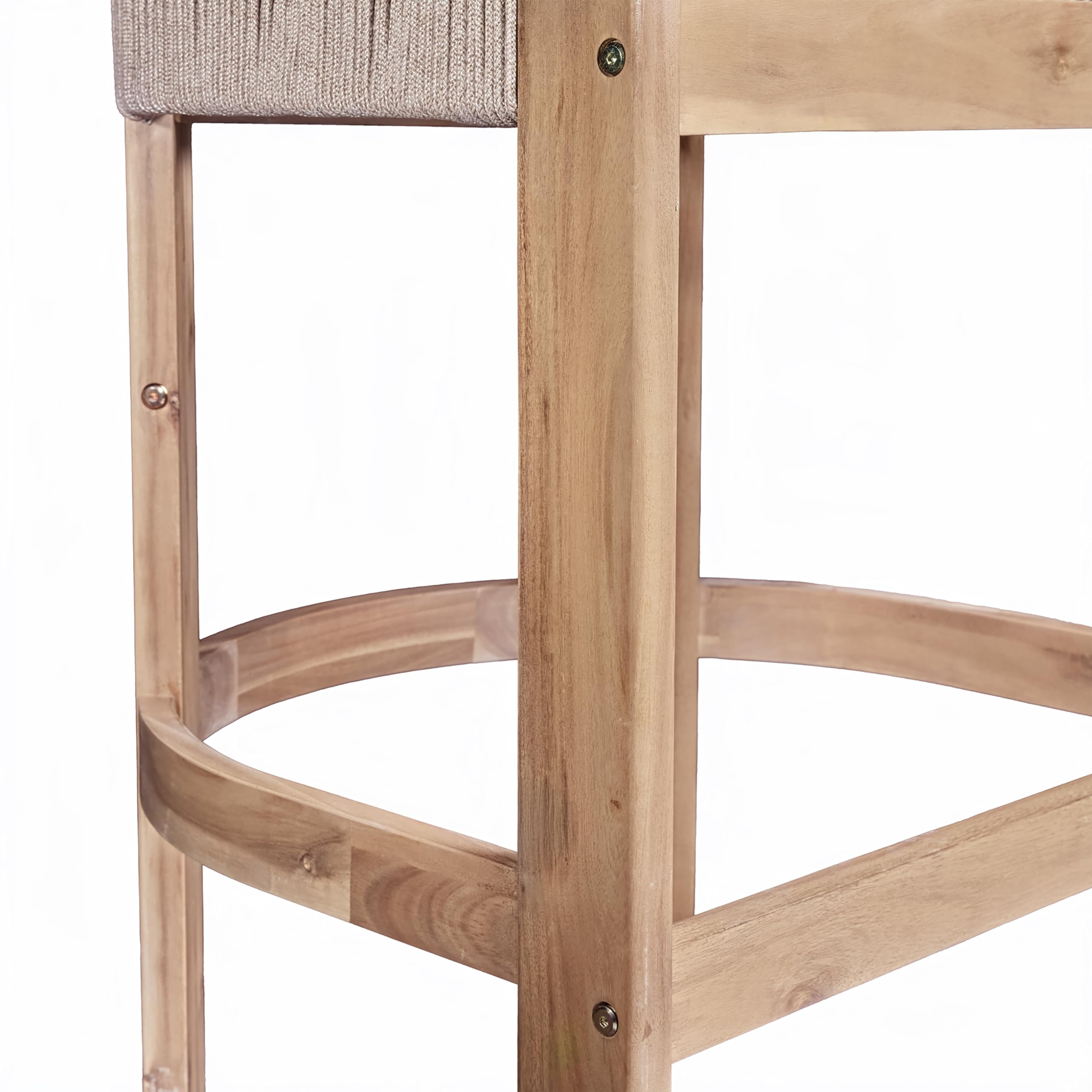 Outdoor Counter Height Bar Stools Set of 2