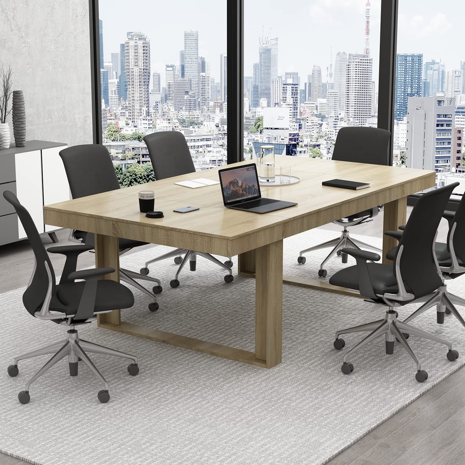 7FT Conference Table for 6-8 People