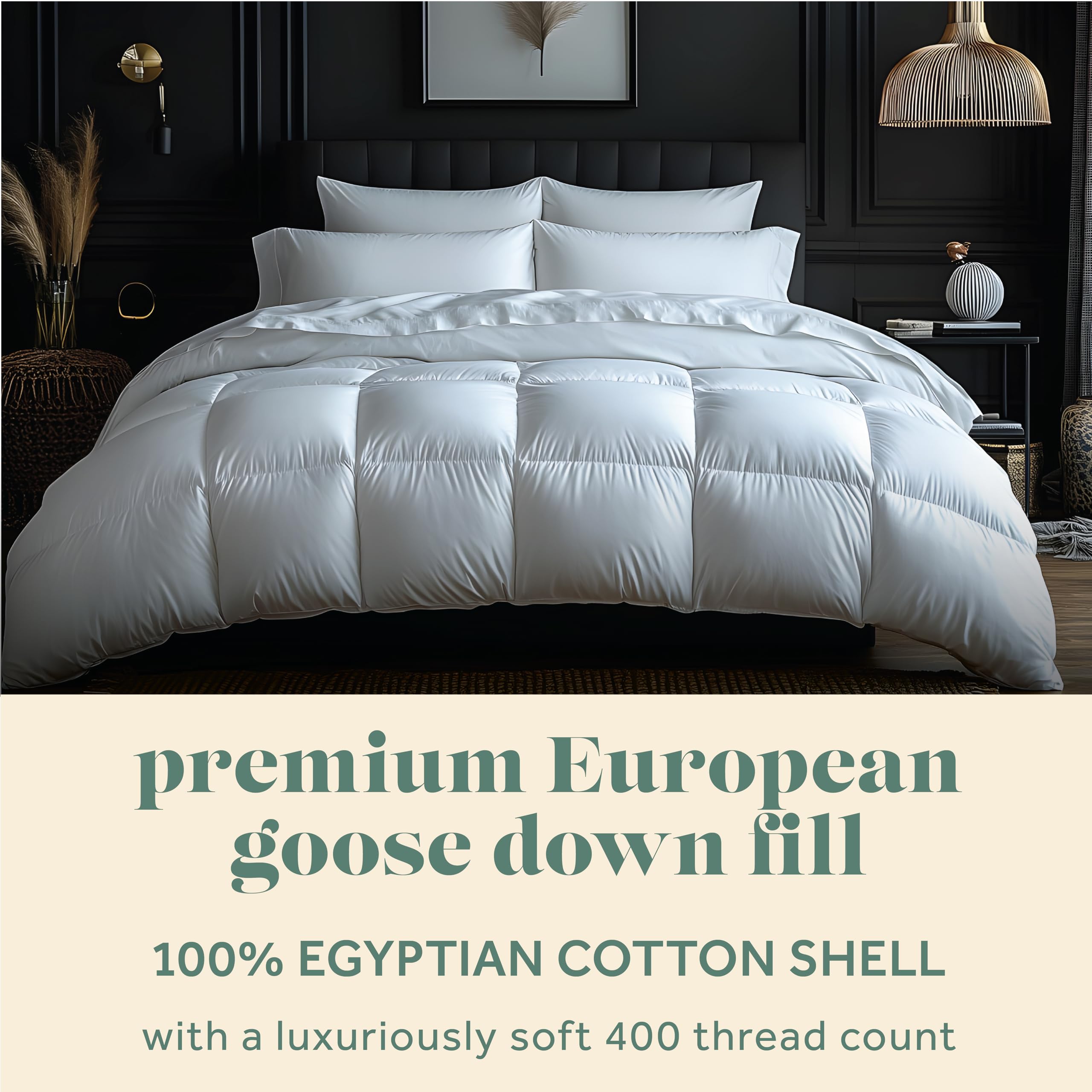 Goose Down Comforter Queen