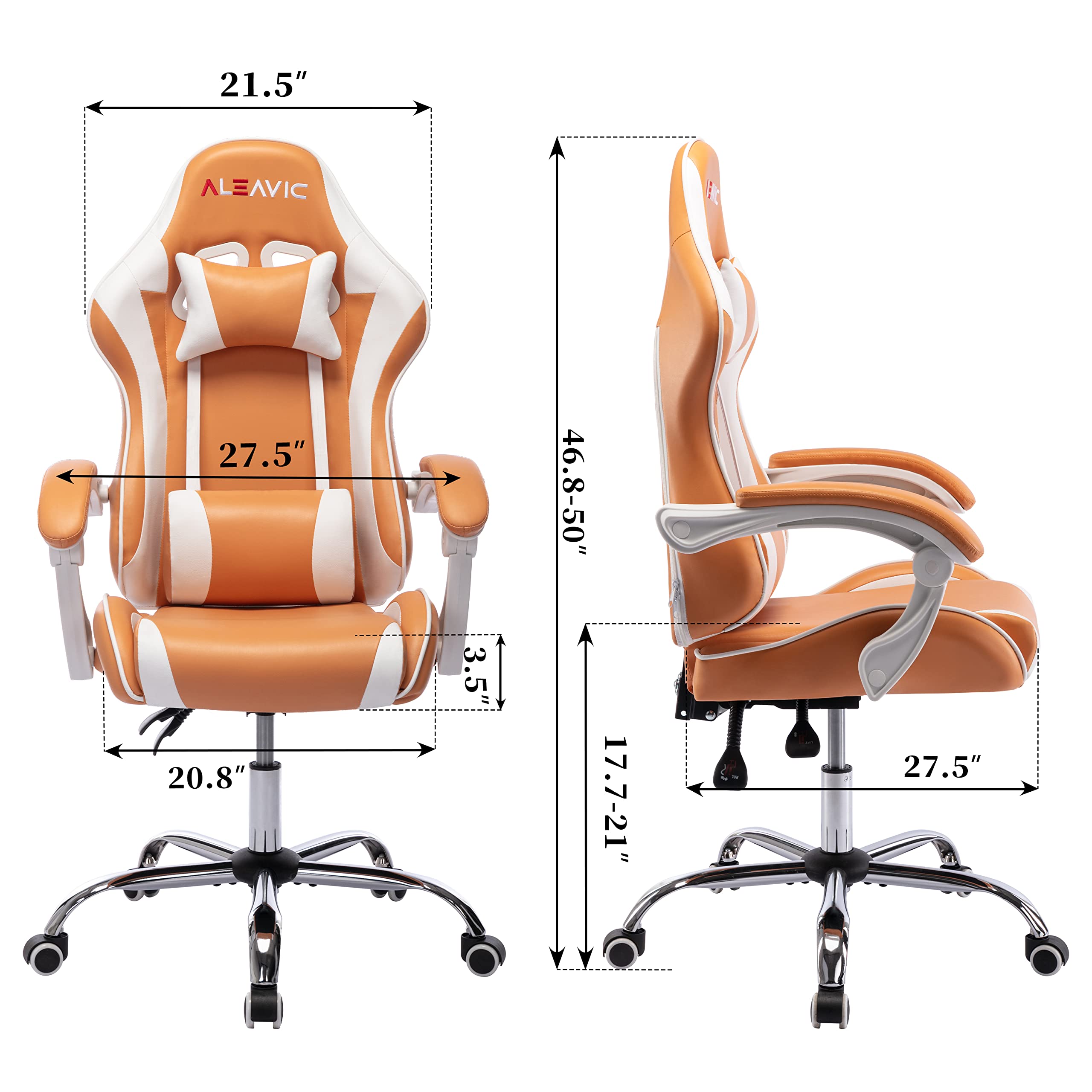 Ergonomic Gaming Chair with Lumbar Support