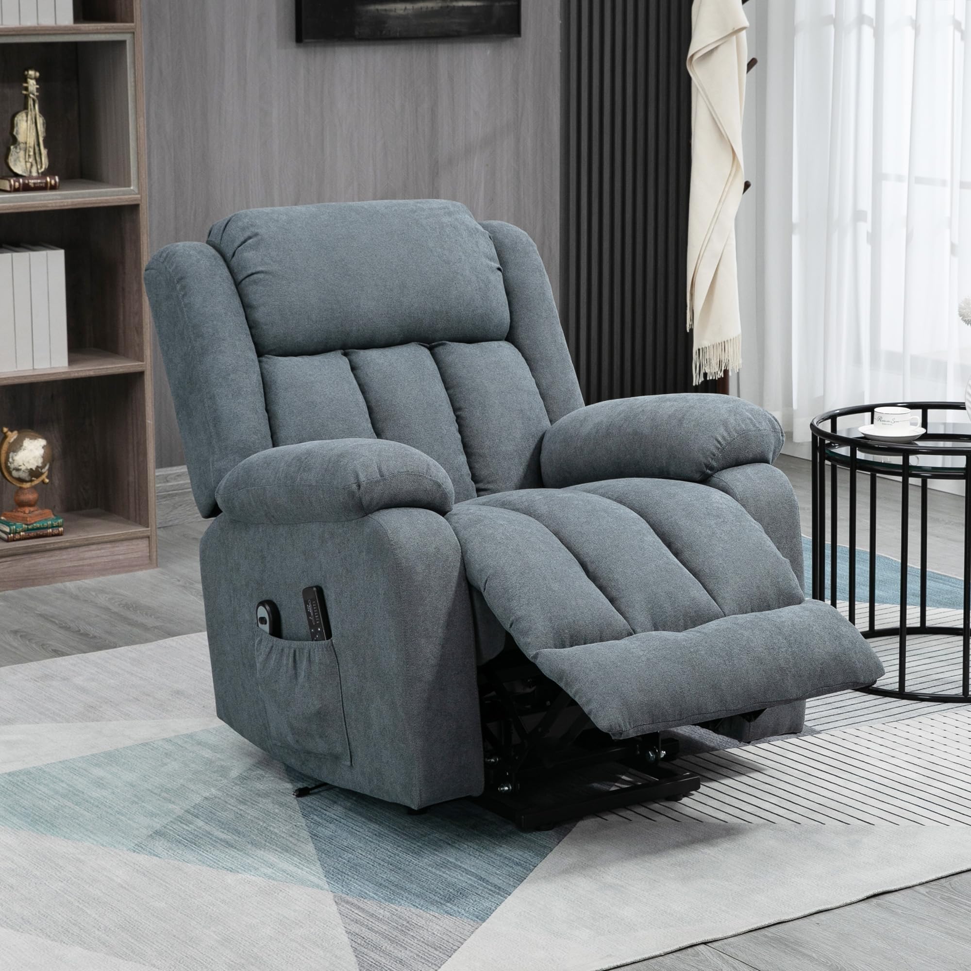 Power Lift Recliner Chair with Massage and Remote Control