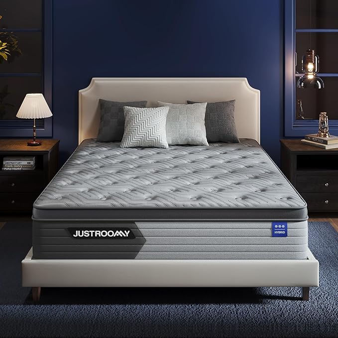 14 Inch Hybrid Queen Mattress with Gel Memory Foam