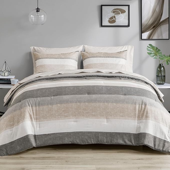 California King Comforter Set with Sheets