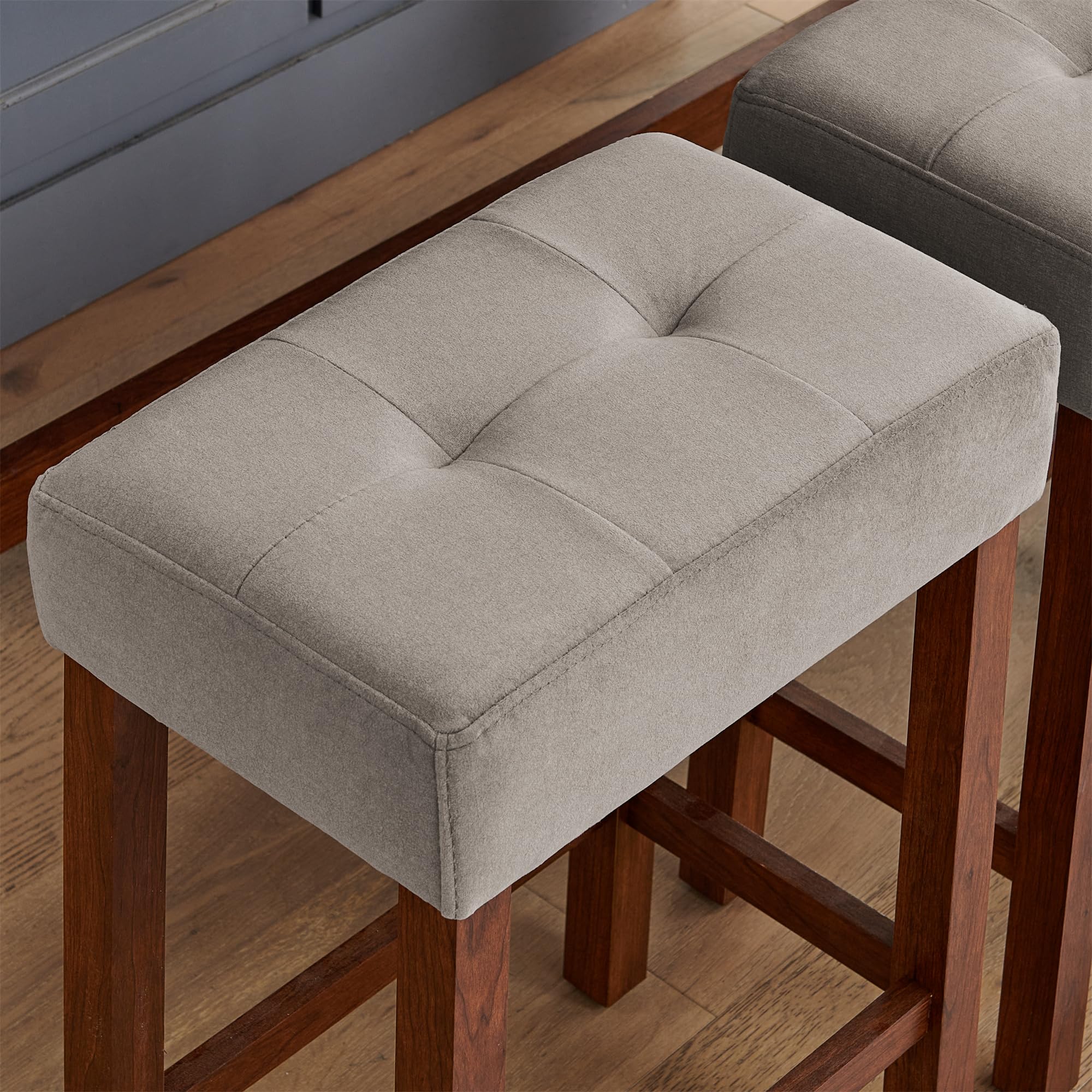 Industrial 3-Person Counter Height Bar Table Set with Power Outlet