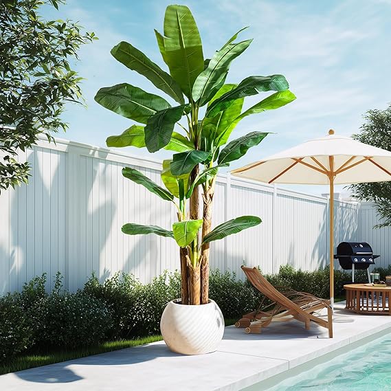 9ft Artificial Banana Tree