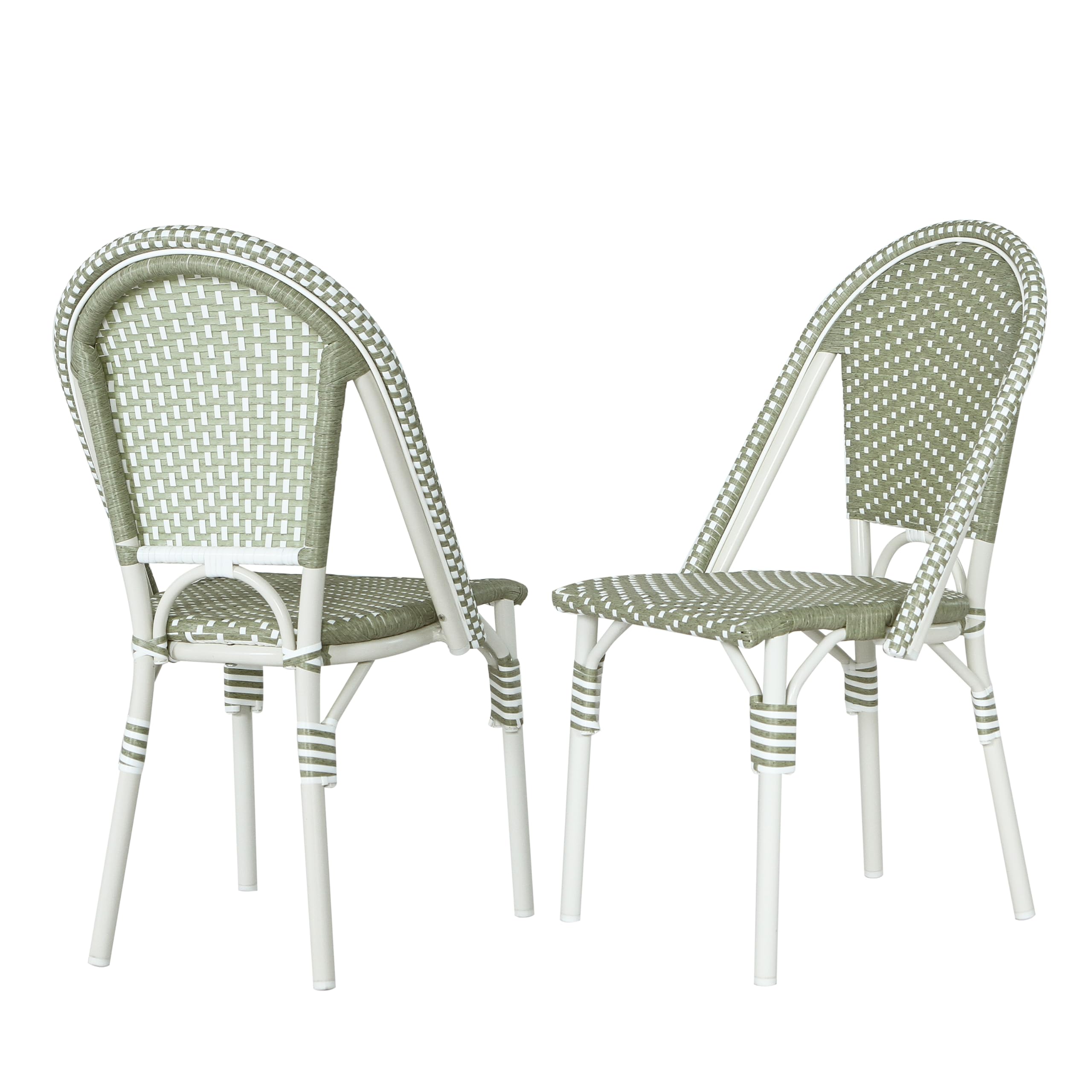 Outdoor French Bistro Chairs Set of 2