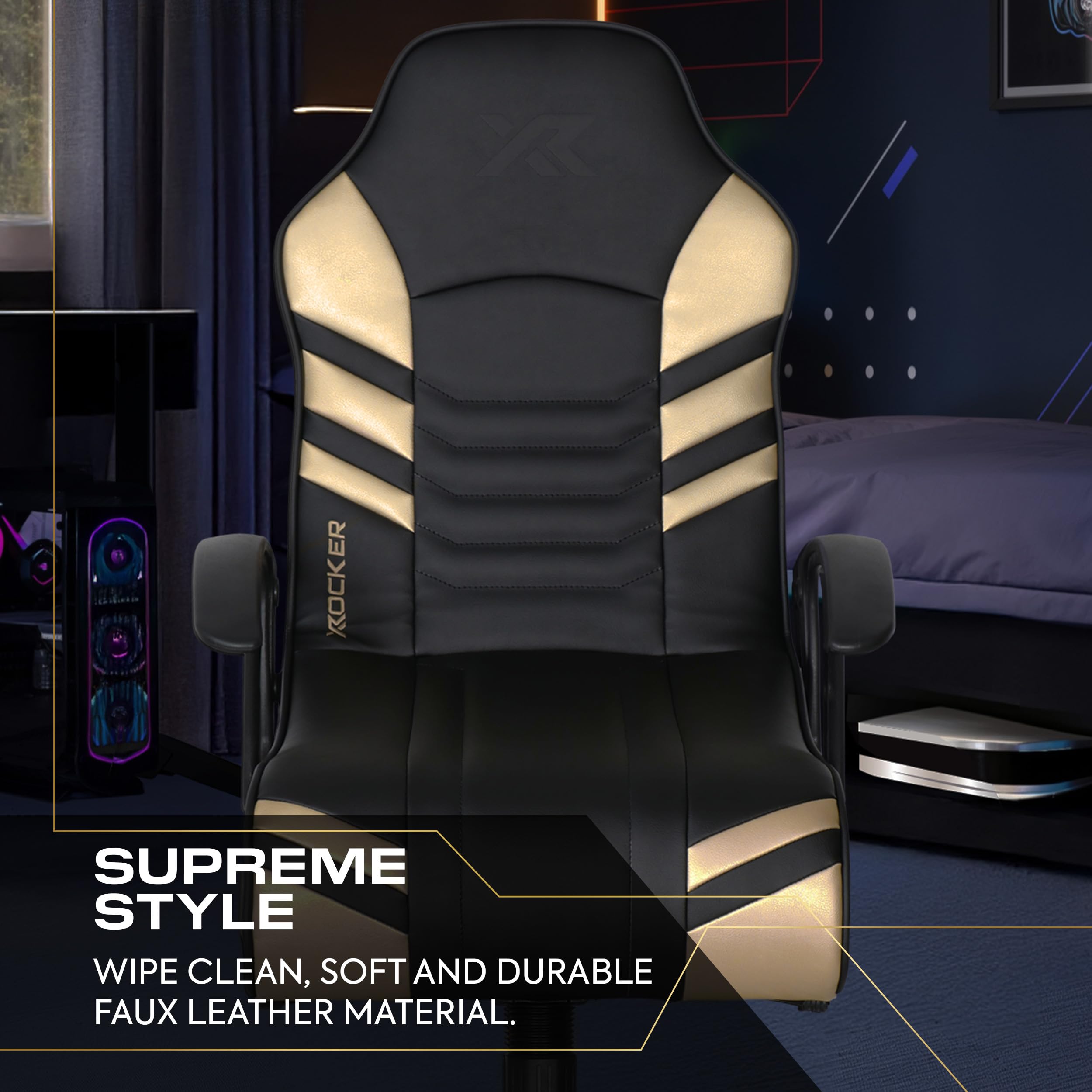 Youth Gaming Chair with Built-in Audio Speakers