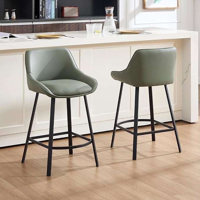 26" Counter Height Bar Stools Set of 2
