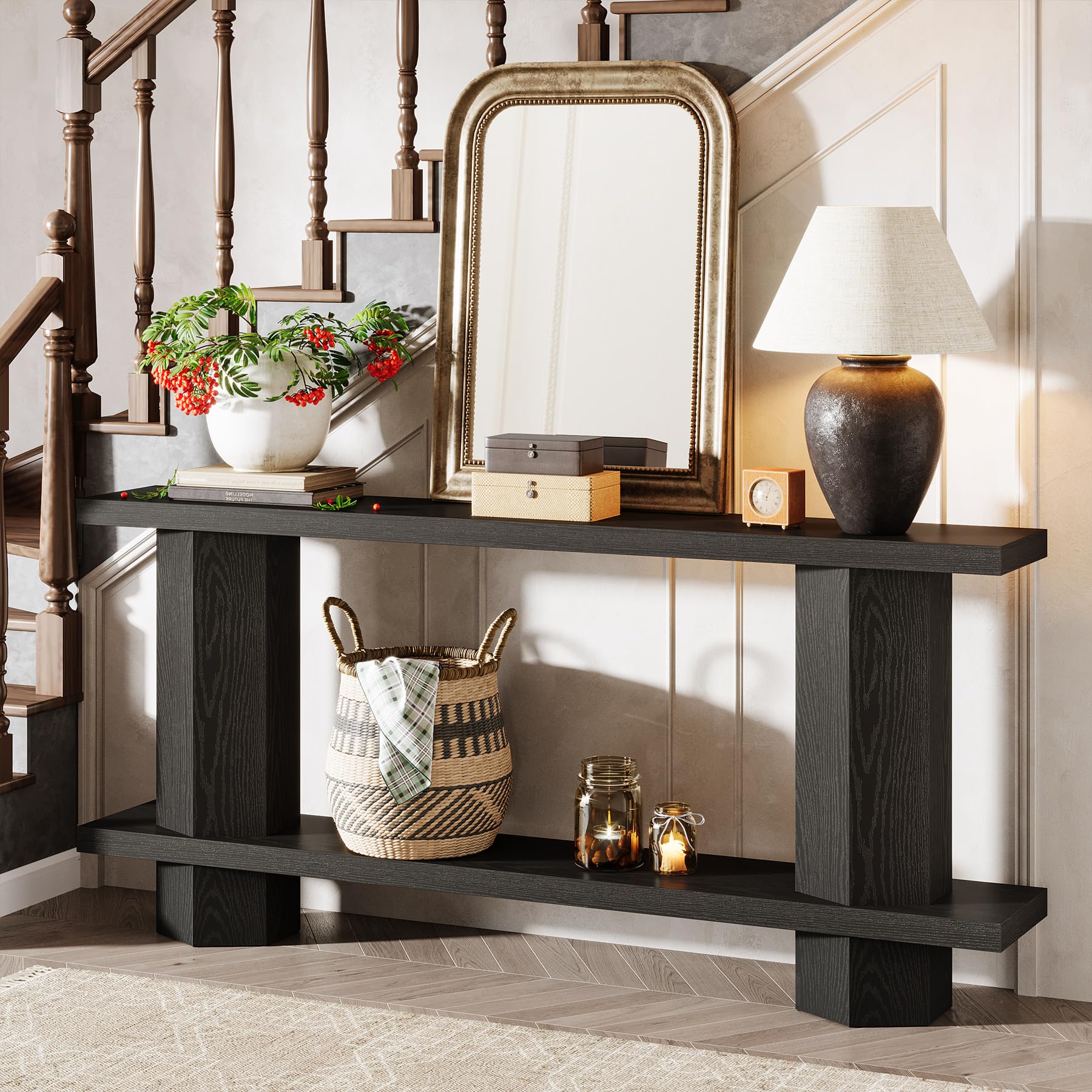 71-Inch Long Console Table for Entryway