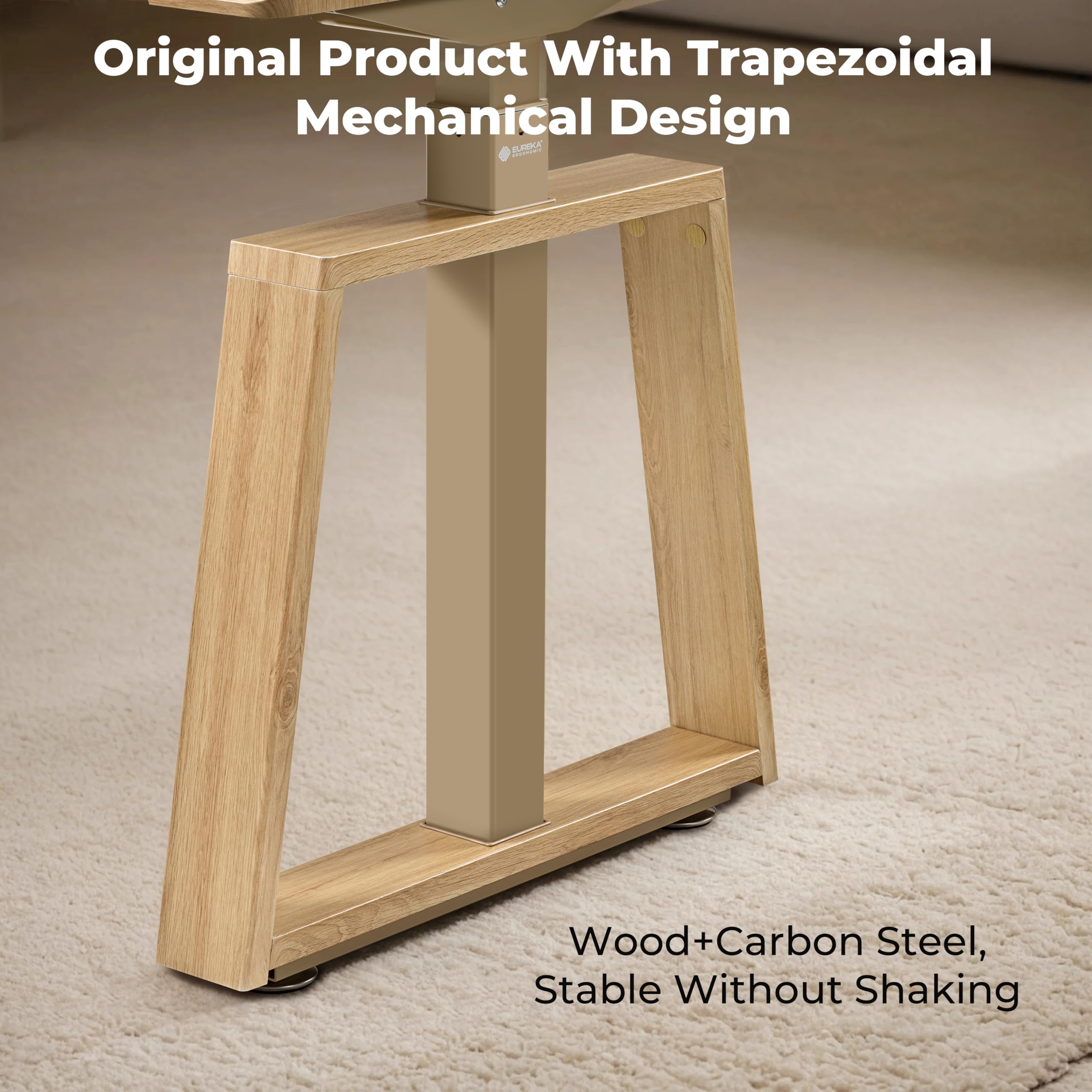 63" Electric Standing Desk with Touch Screen