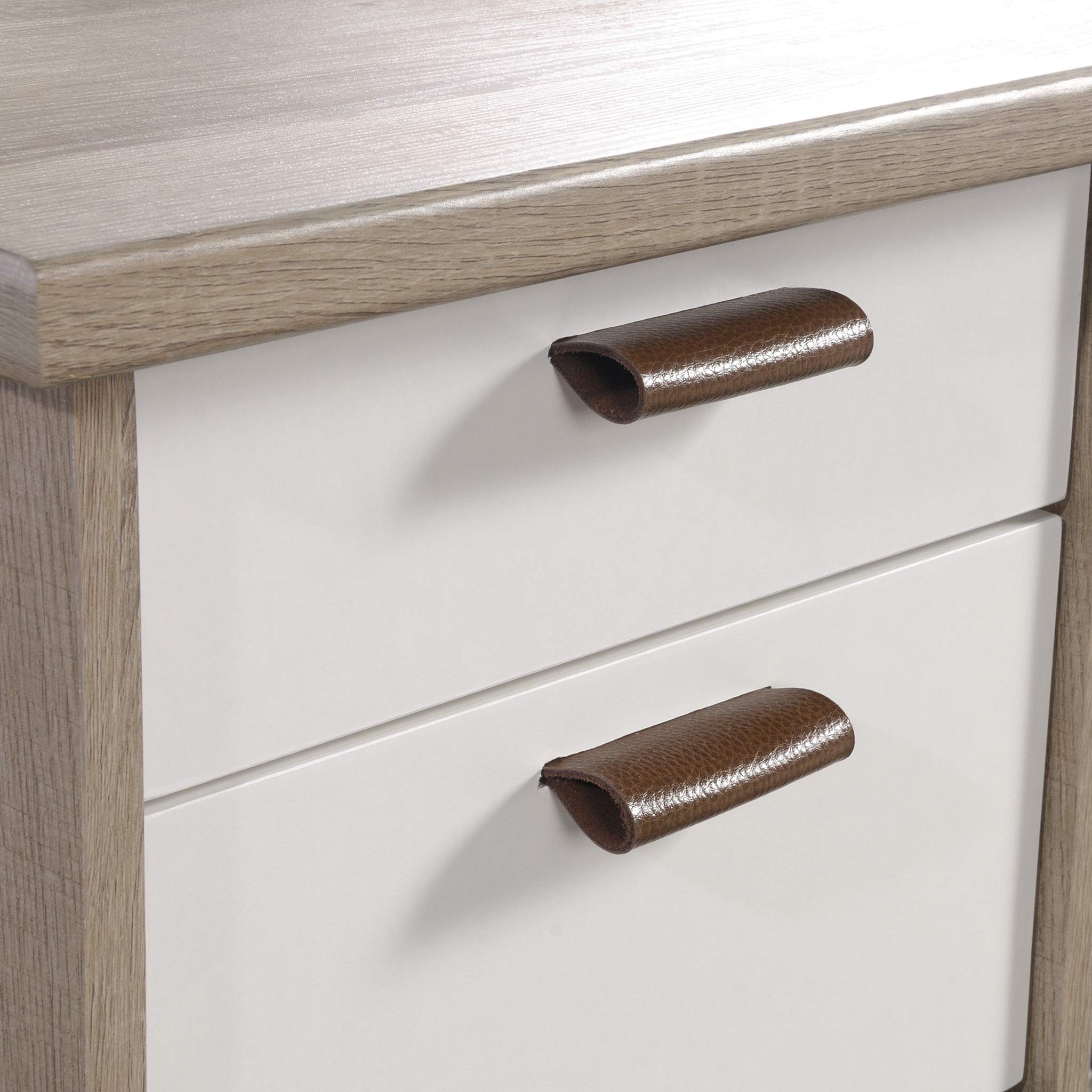 Executive Desk with Storage Drawers