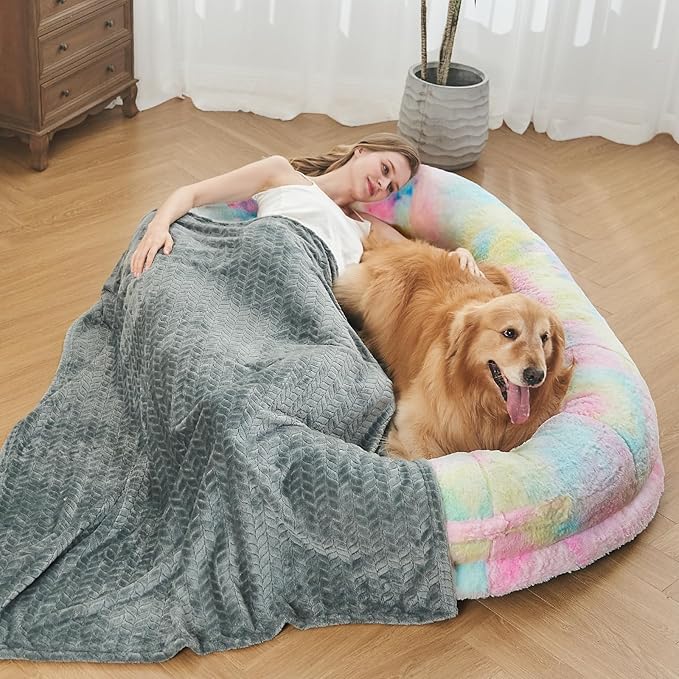 Human Dog Bed Cloud Bed for Humans and Dogs