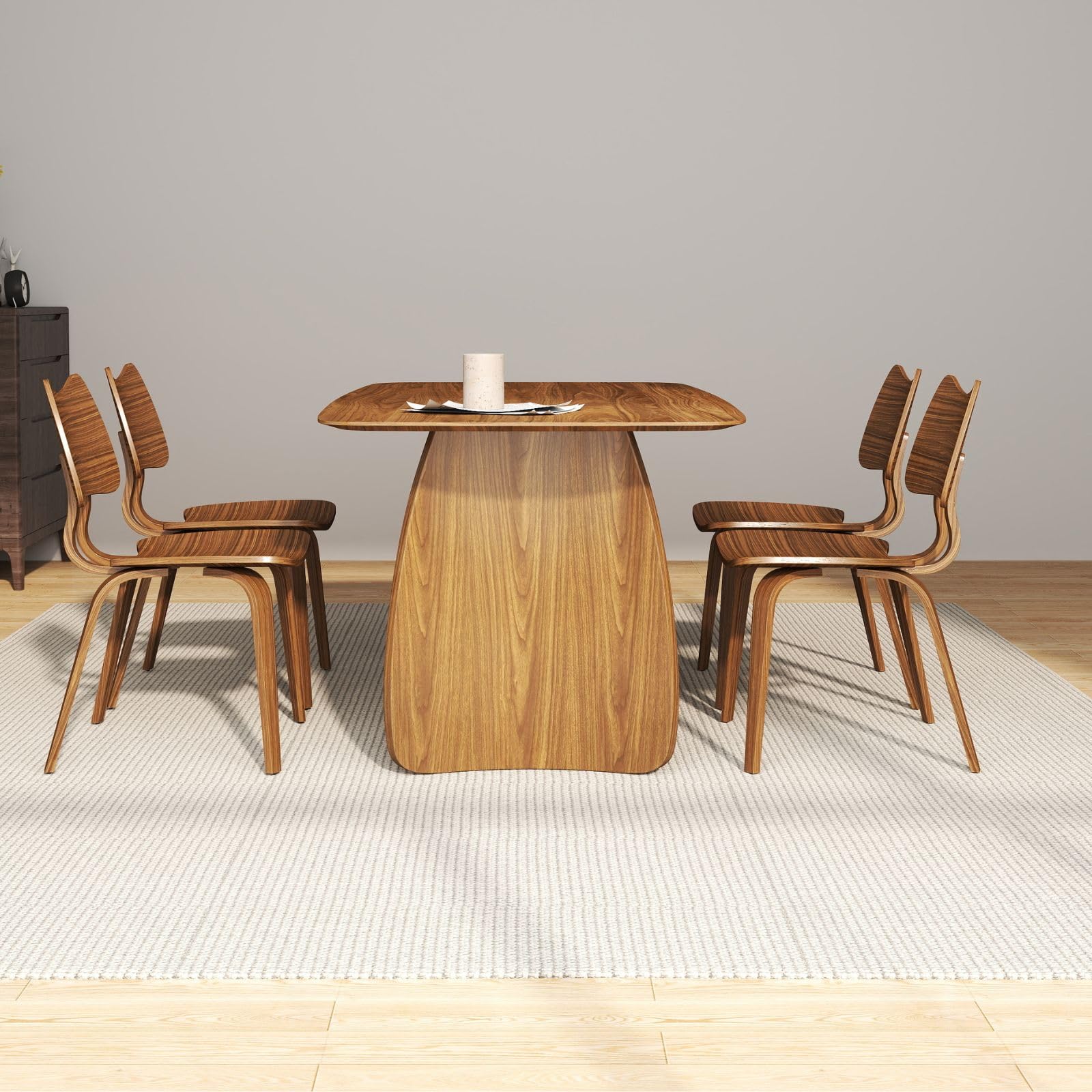 Modern Wooden Dining Table for 6-8 People