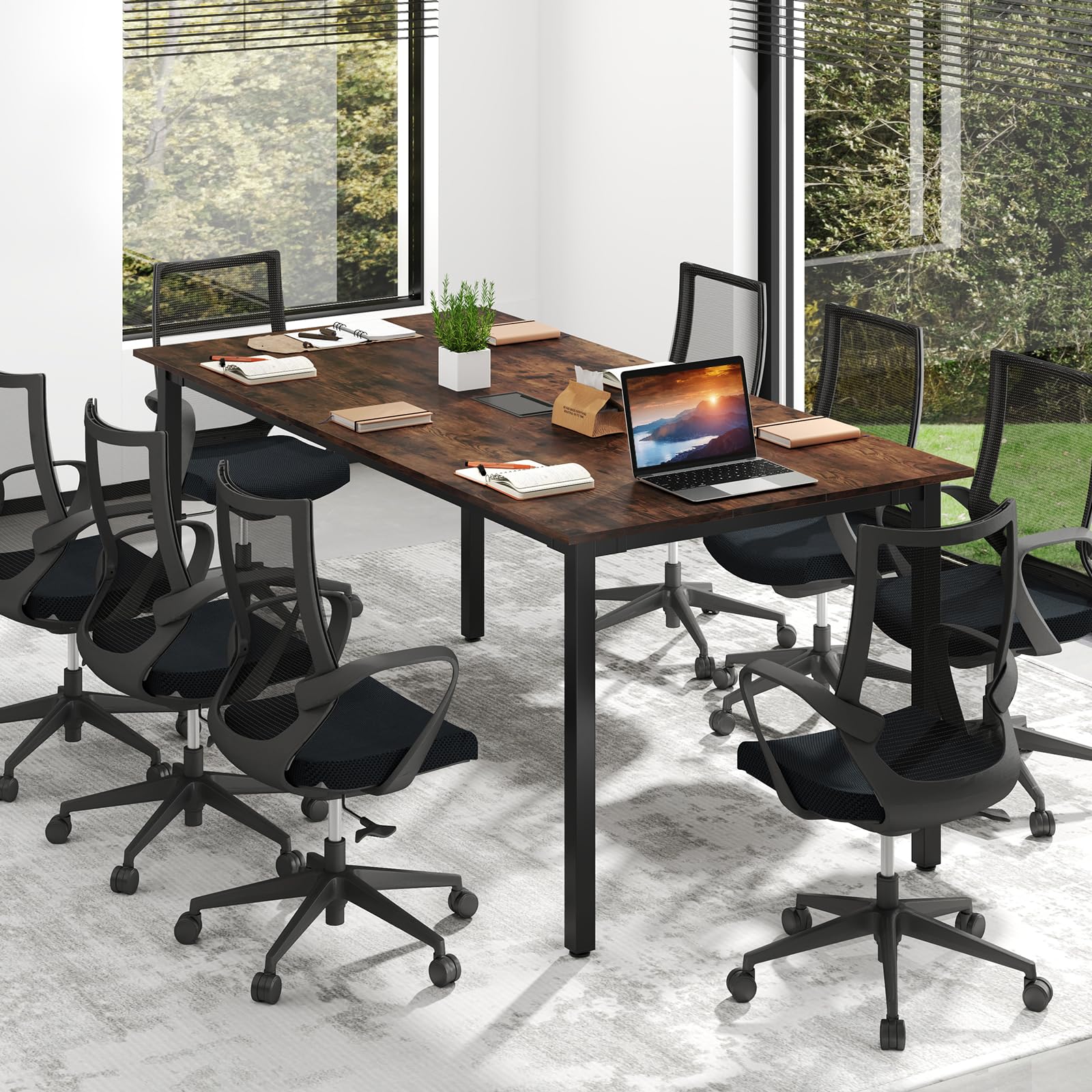 6 FT Conference Table for 8-10 People