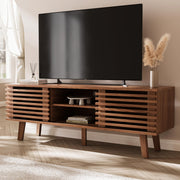 Mid-Century Modern TV Stand with Storage Cabinet