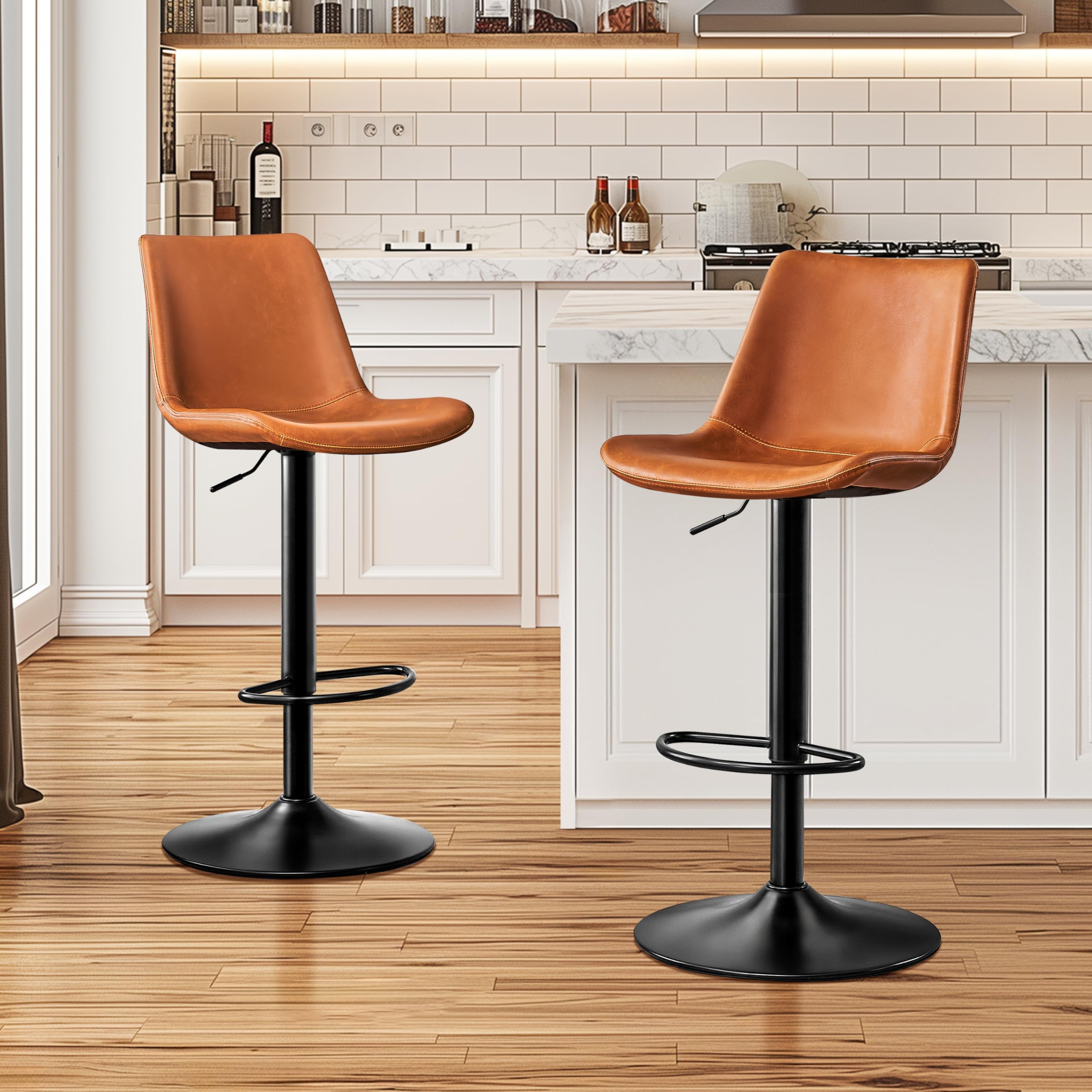 Adjustable Bar Stools Set of 2