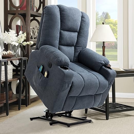 Power Lift Recliner Chair with Massage and Heat