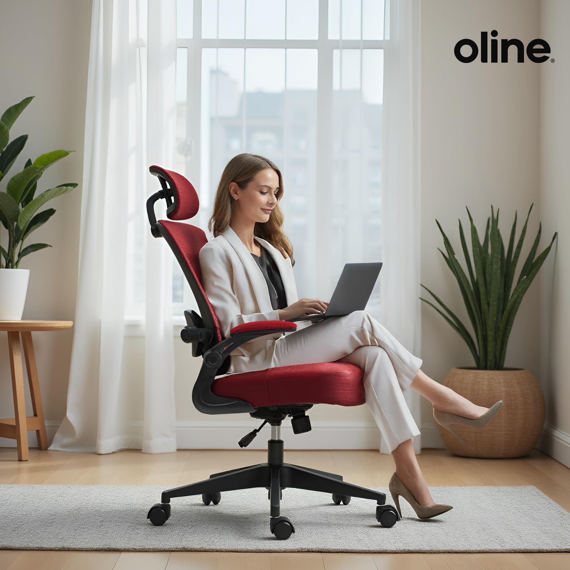 Ergonomic Mesh Office Chair with Adjustable Lumbar