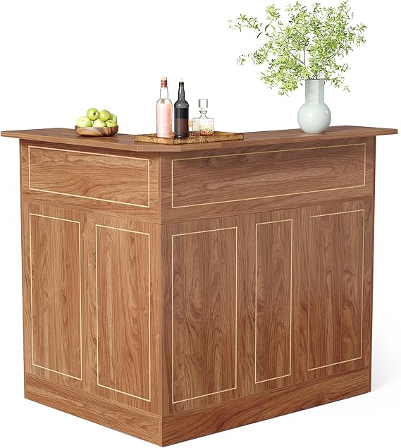 Bar Cabinet with Stemware Rack