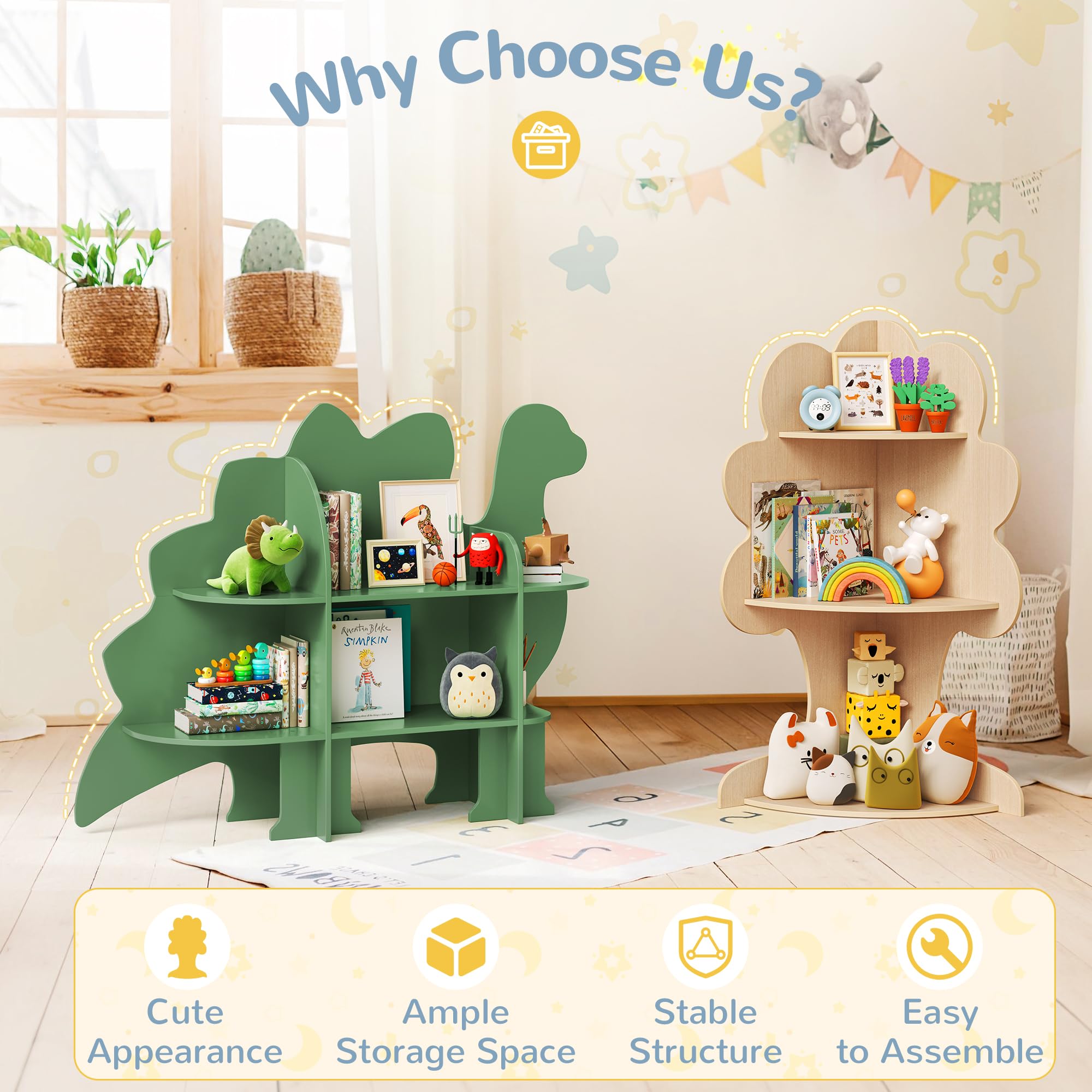 Tree Kids Corner Bookshelf