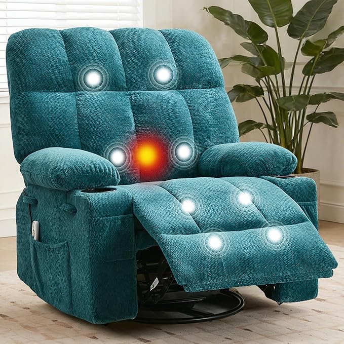 Oversized Swivel Rocker Recliner