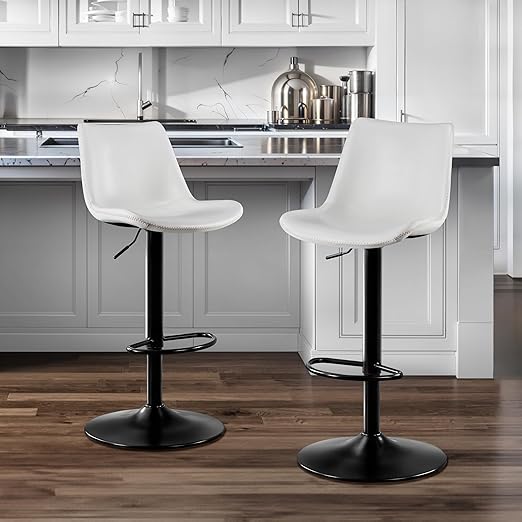 Adjustable Bar Stools Set of 2