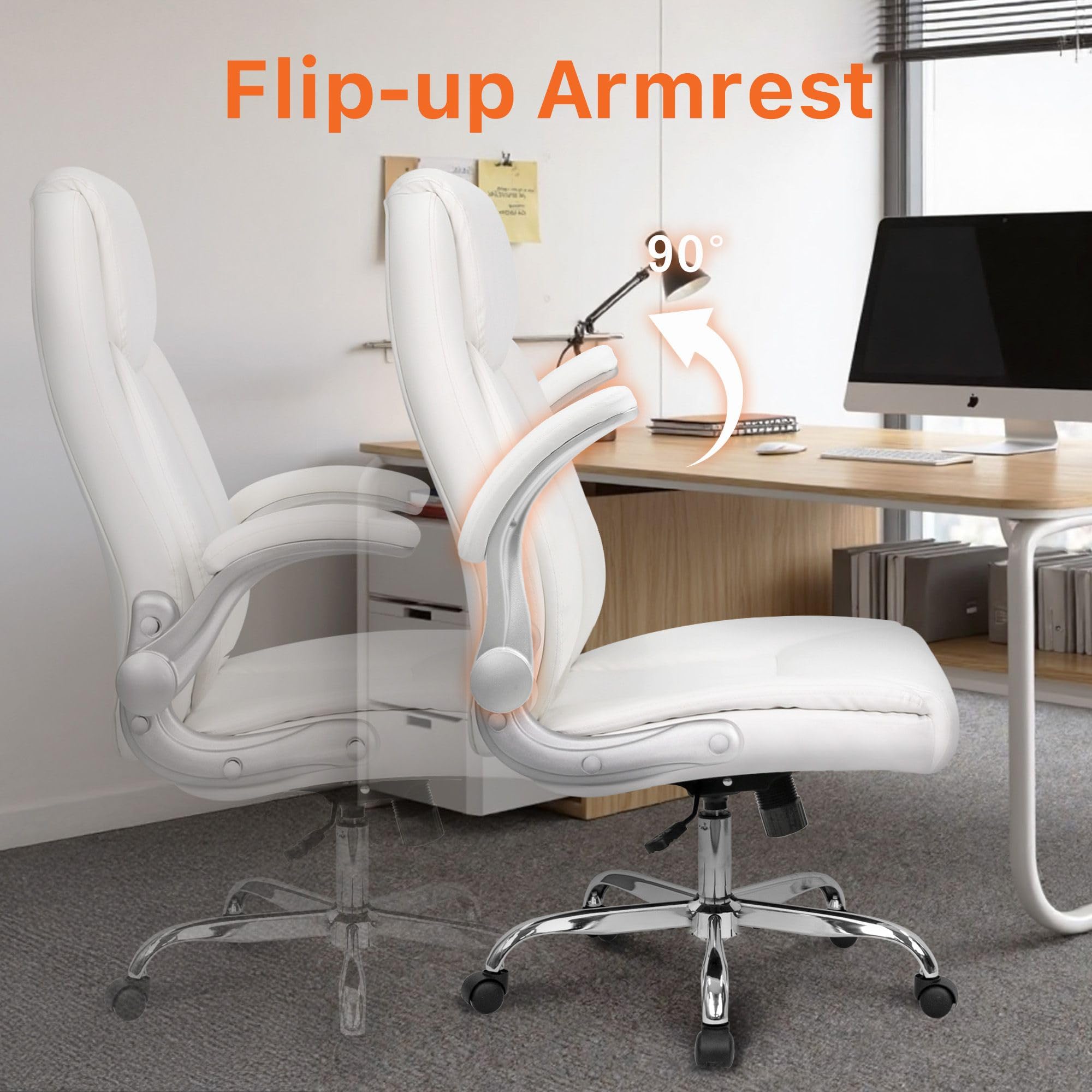 Ergonomic Office Chair with High Back Support