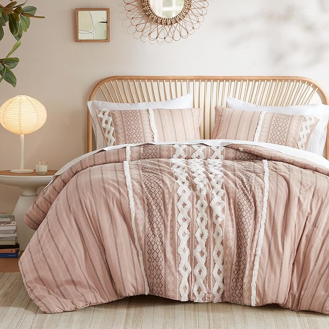 Cotton Chenille Tufted Comforter Set King