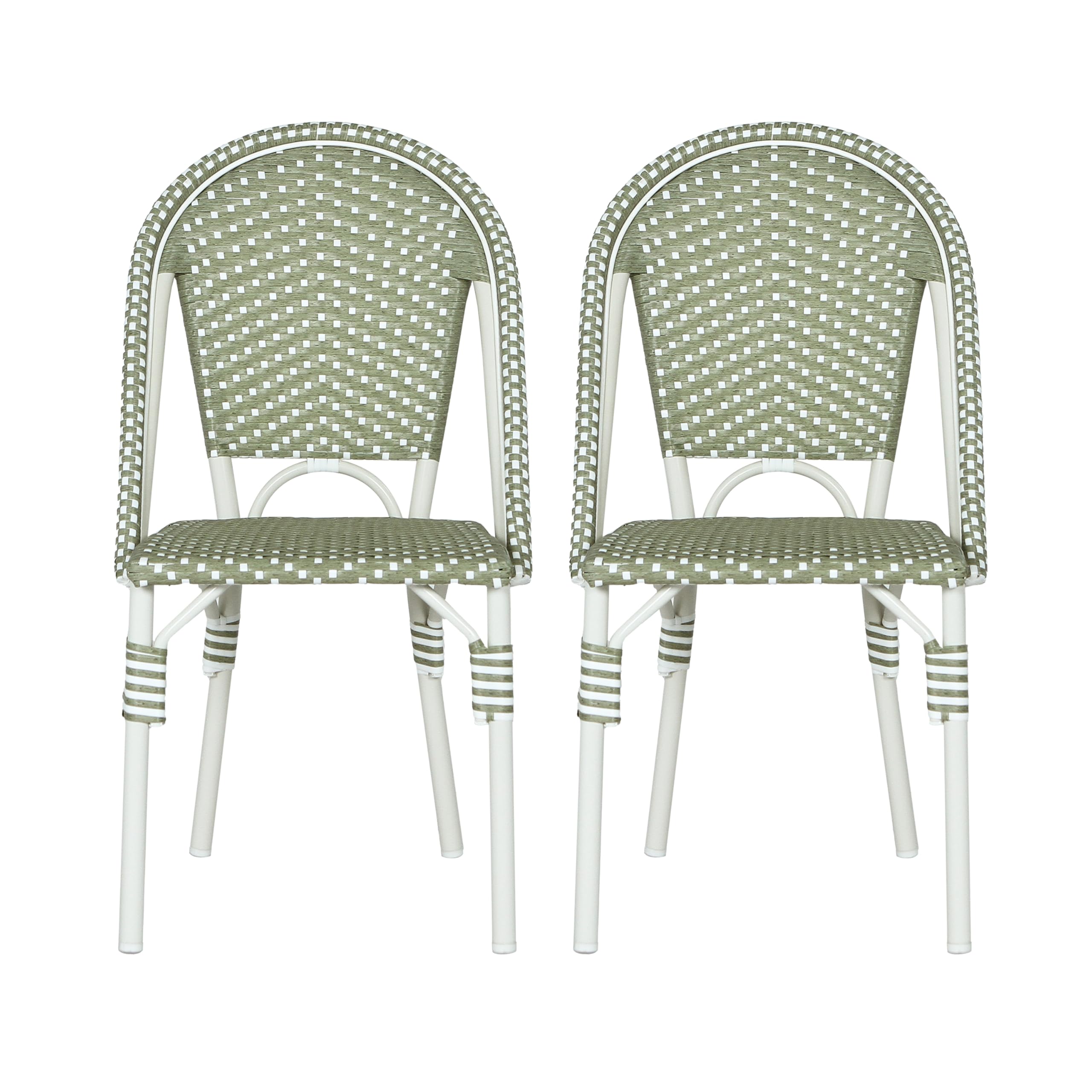 Outdoor French Bistro Chairs Set of 2