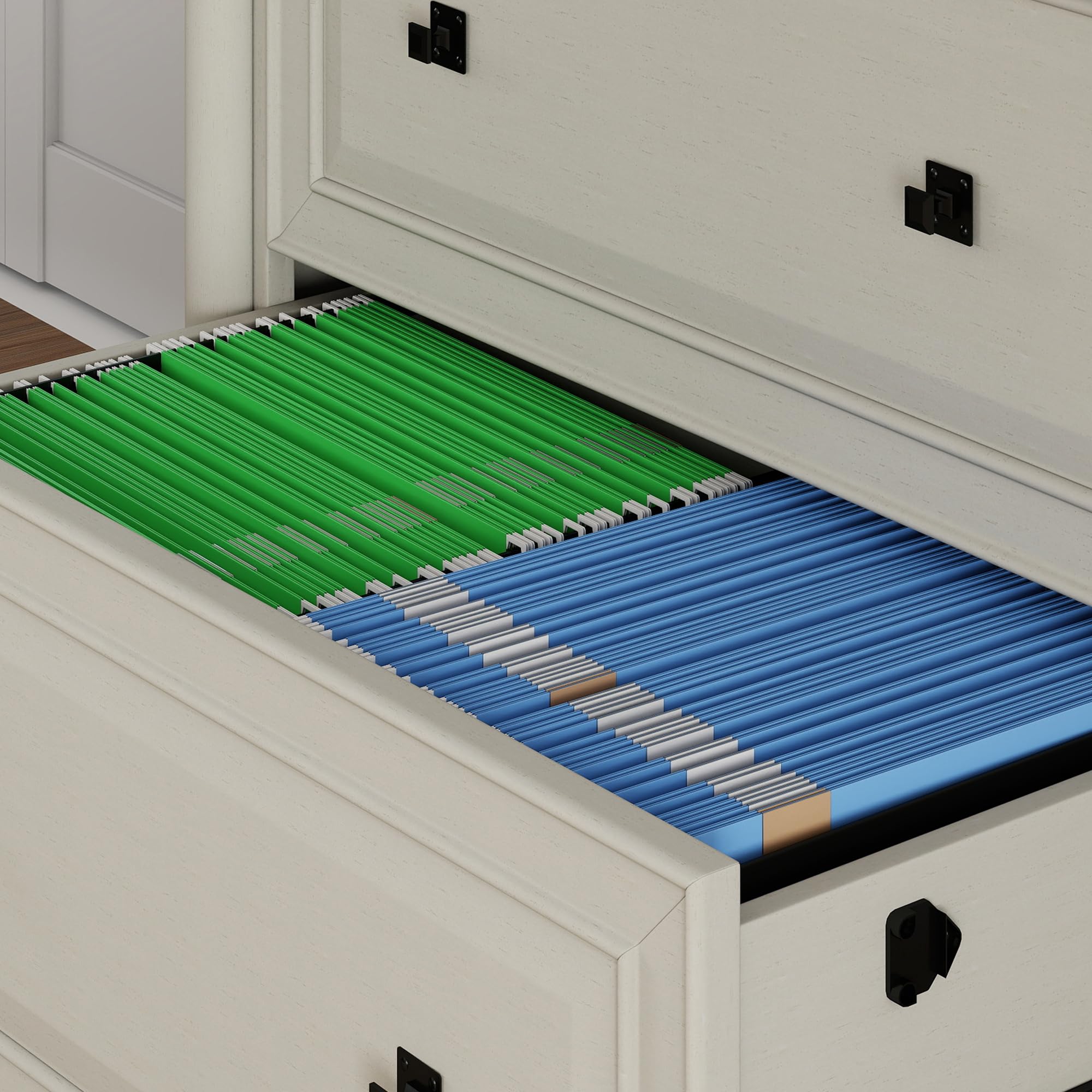 2-Drawer Roman Column Lateral File Cabinet