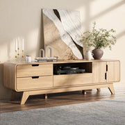 63" Mid-Century Modern TV Stand with Storage