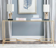 Inga Gold Console Table